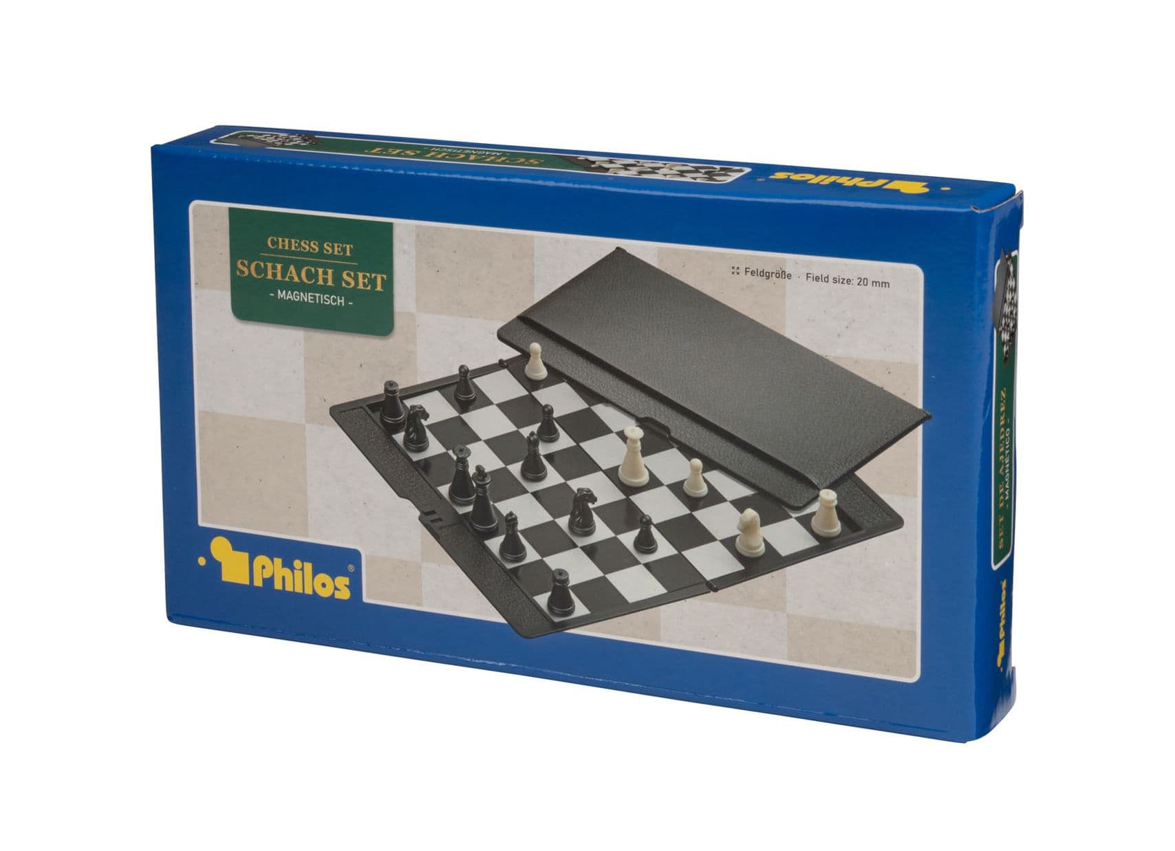Produktbild Philos-Spiele Schach, Kunststoff, Reisespiel, mit Schachfiguren, magnetisch 3 von 5