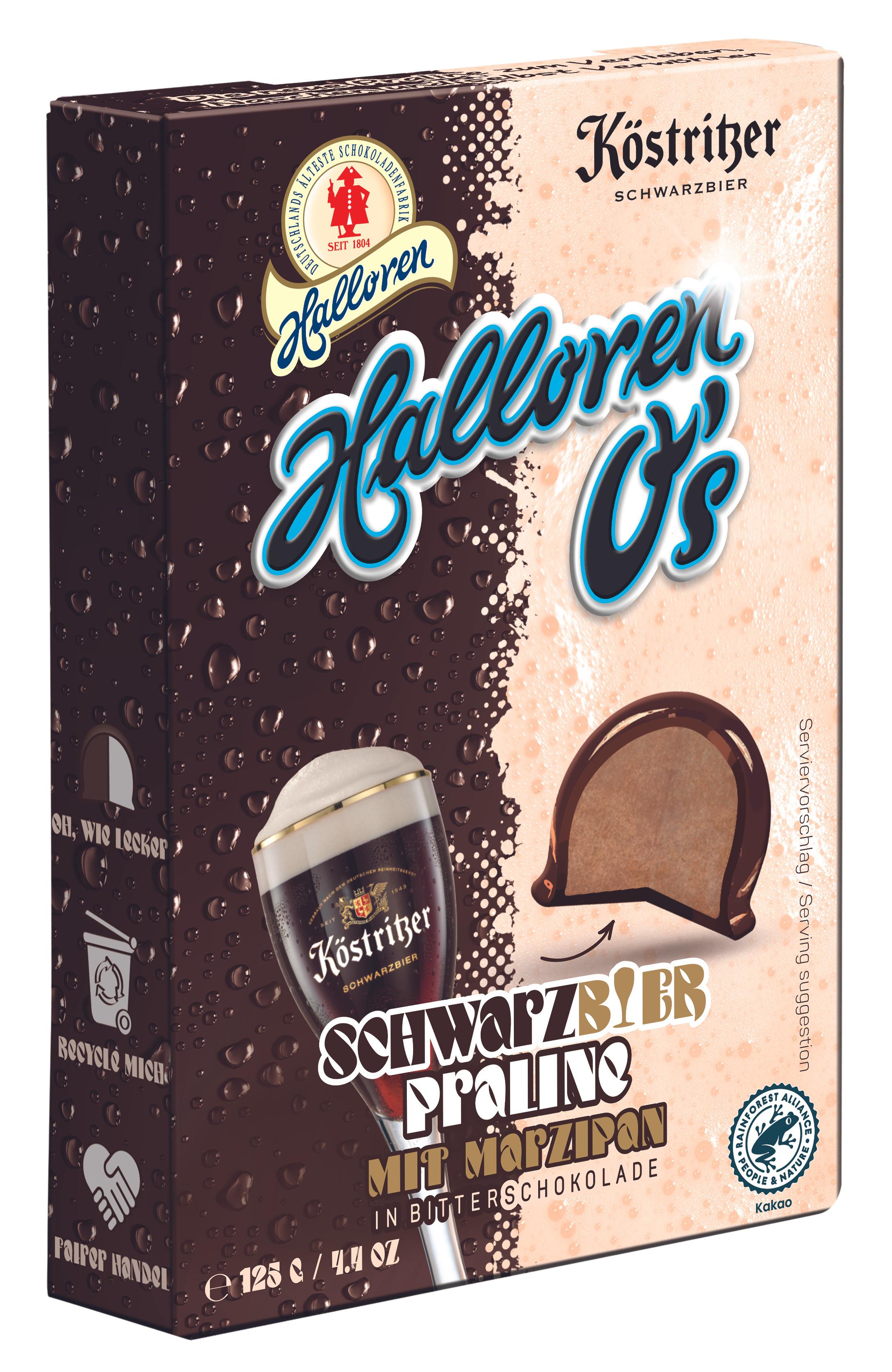 Halloren O's Köstritzer Schwarzbier-Marzipan