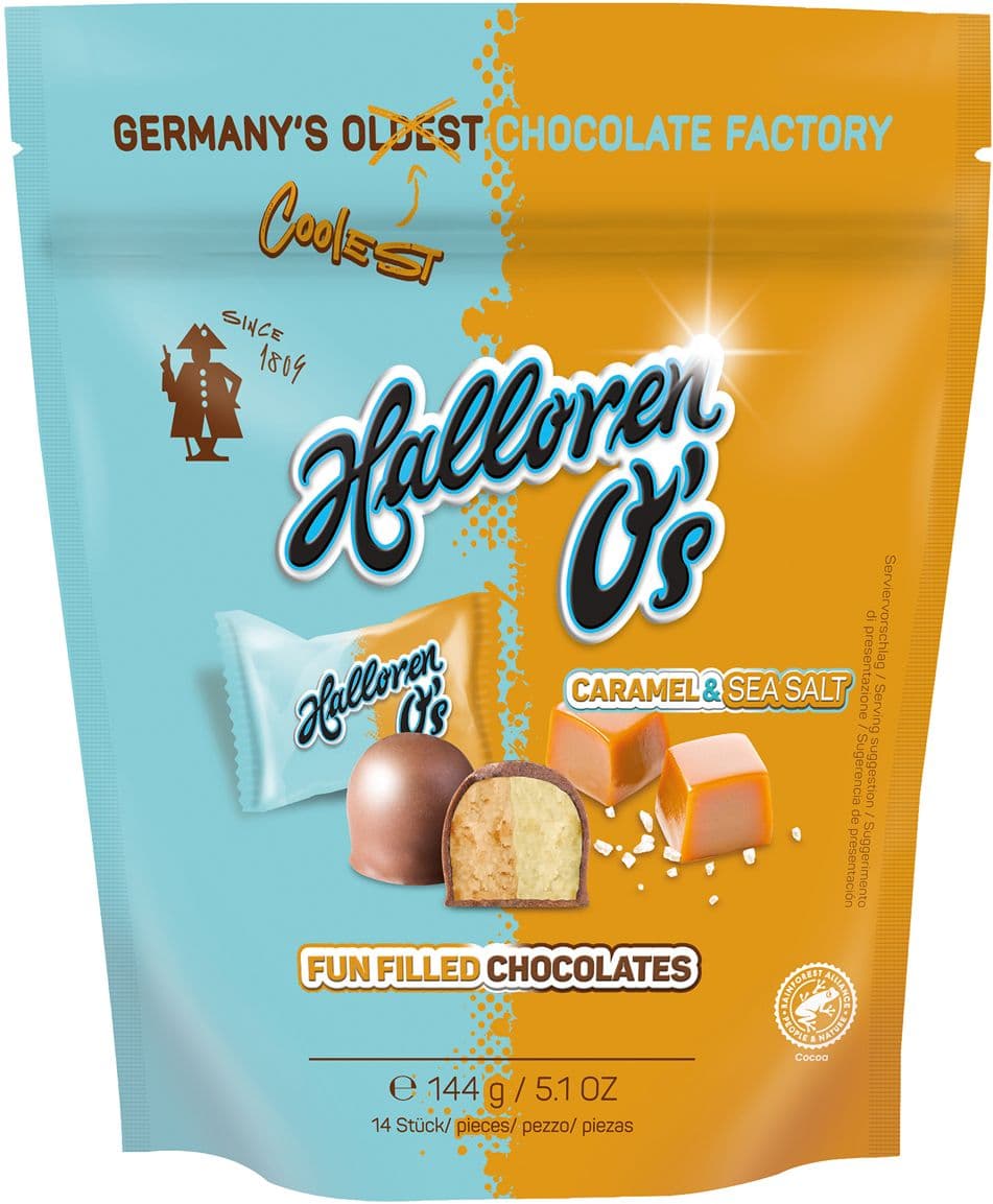 Halloren O’s Konfekt Caramel & Sea Salt