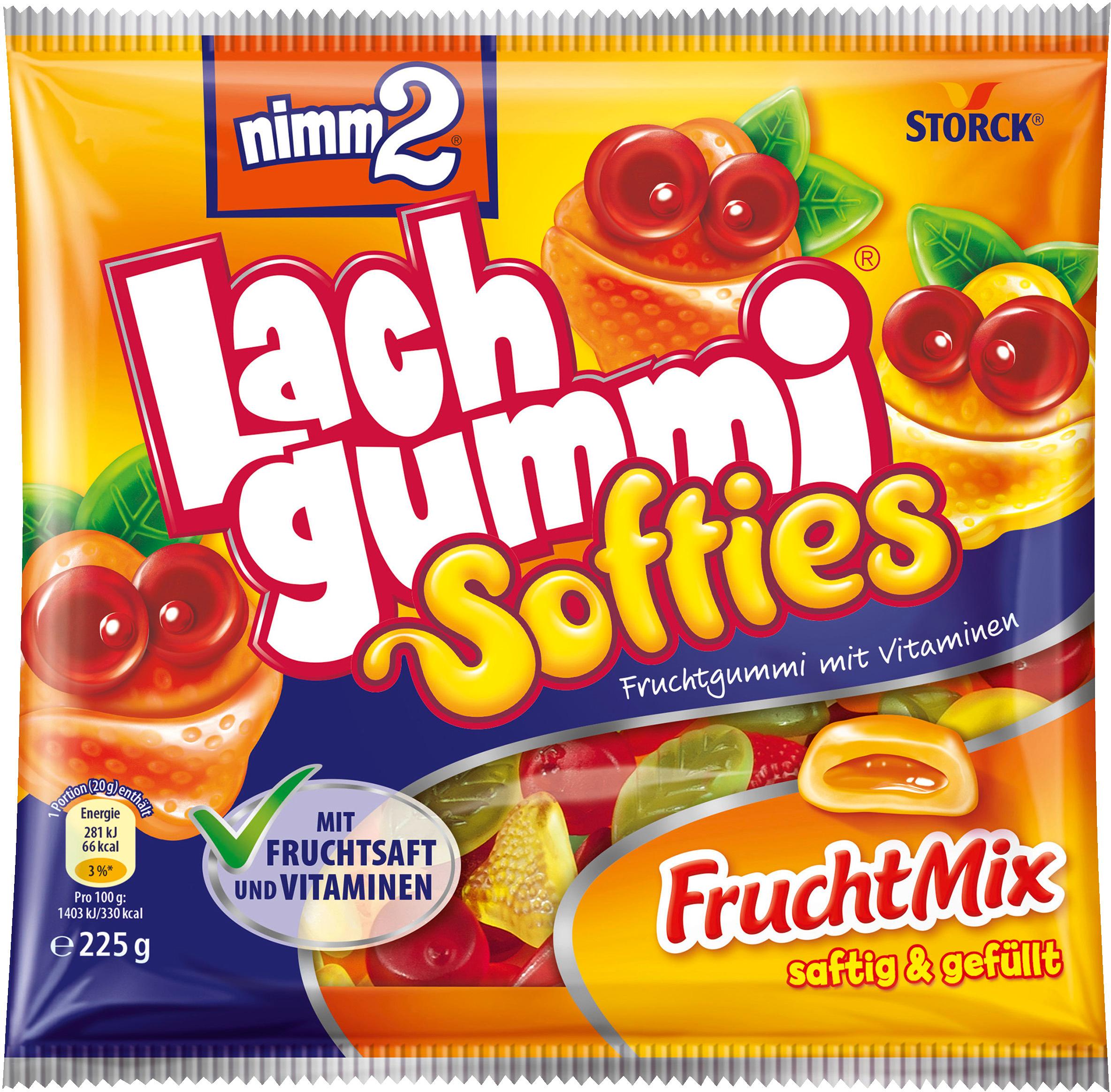 nimm2 Lachgummi Softies Fruchtmix