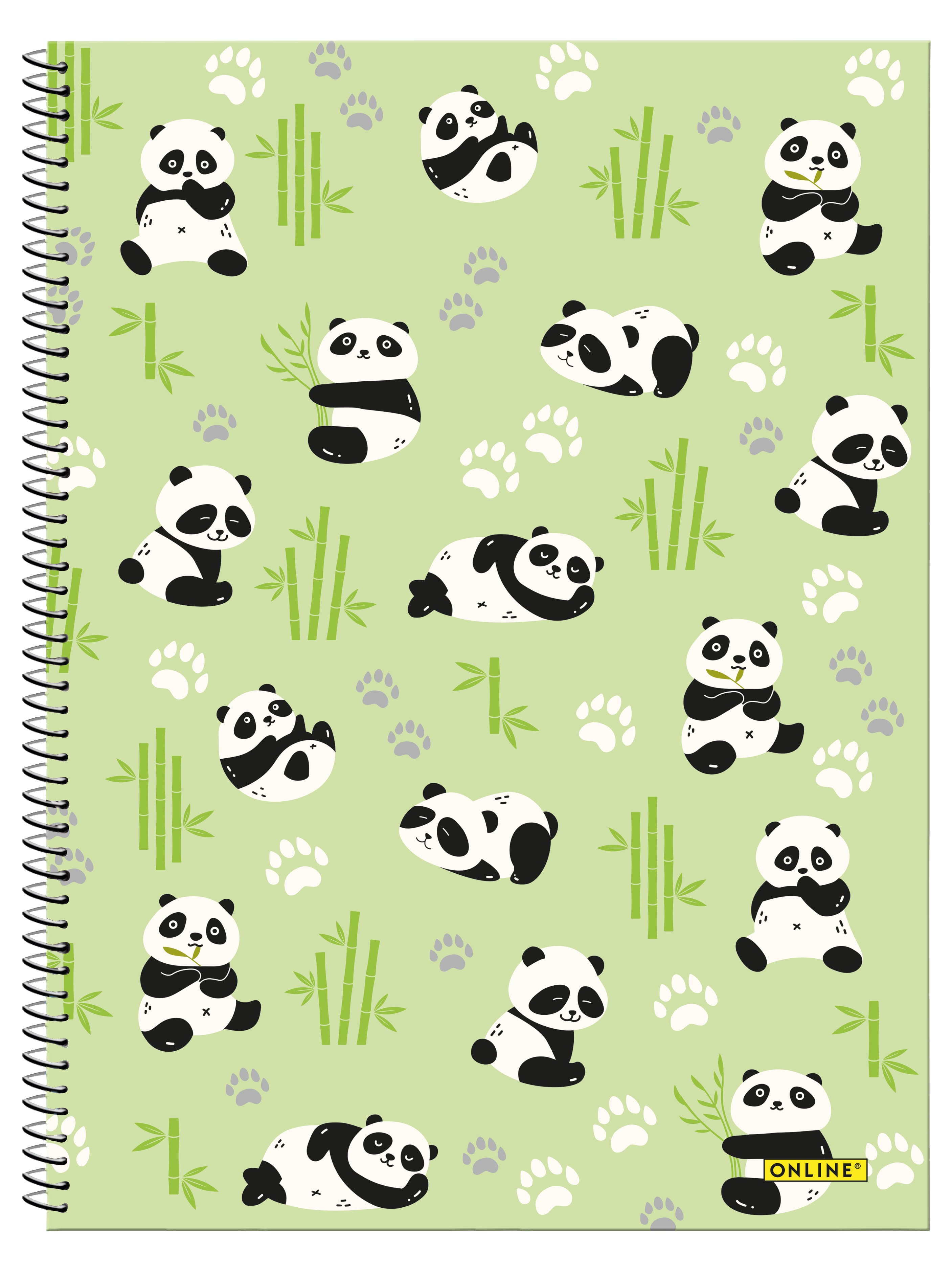 ONLINE Collegeblock A4 Panda