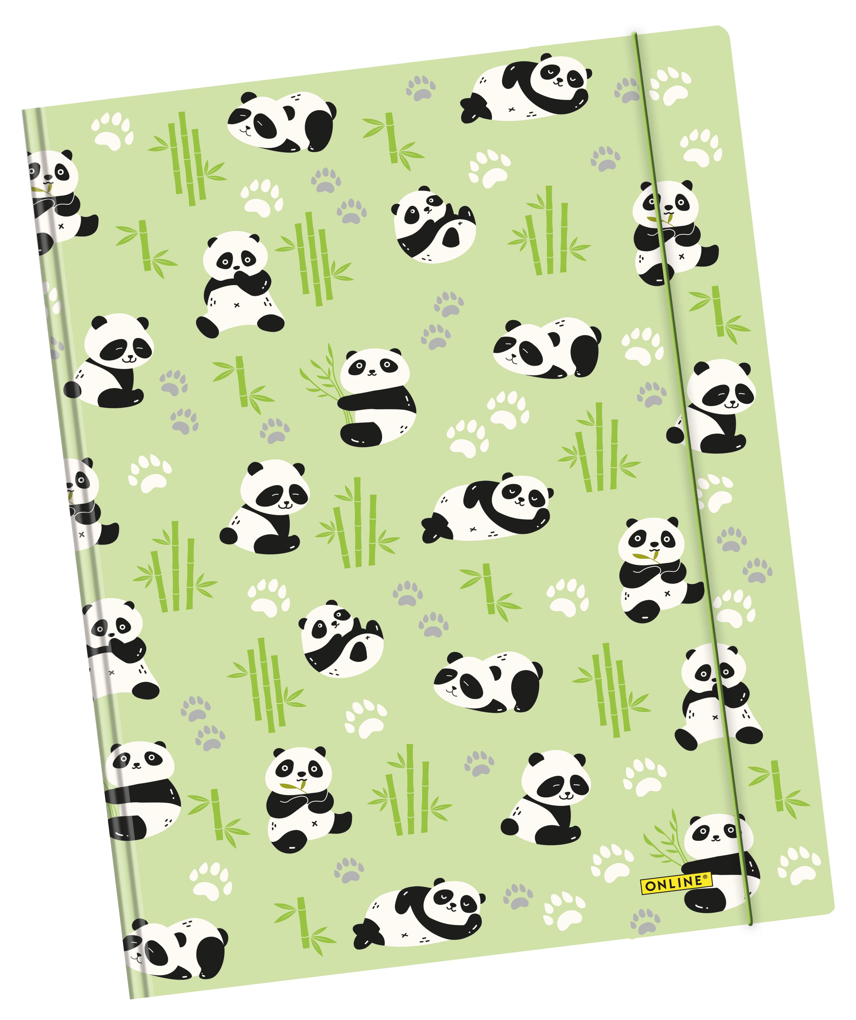 ONLINE Gummizugmappe A4 Panda