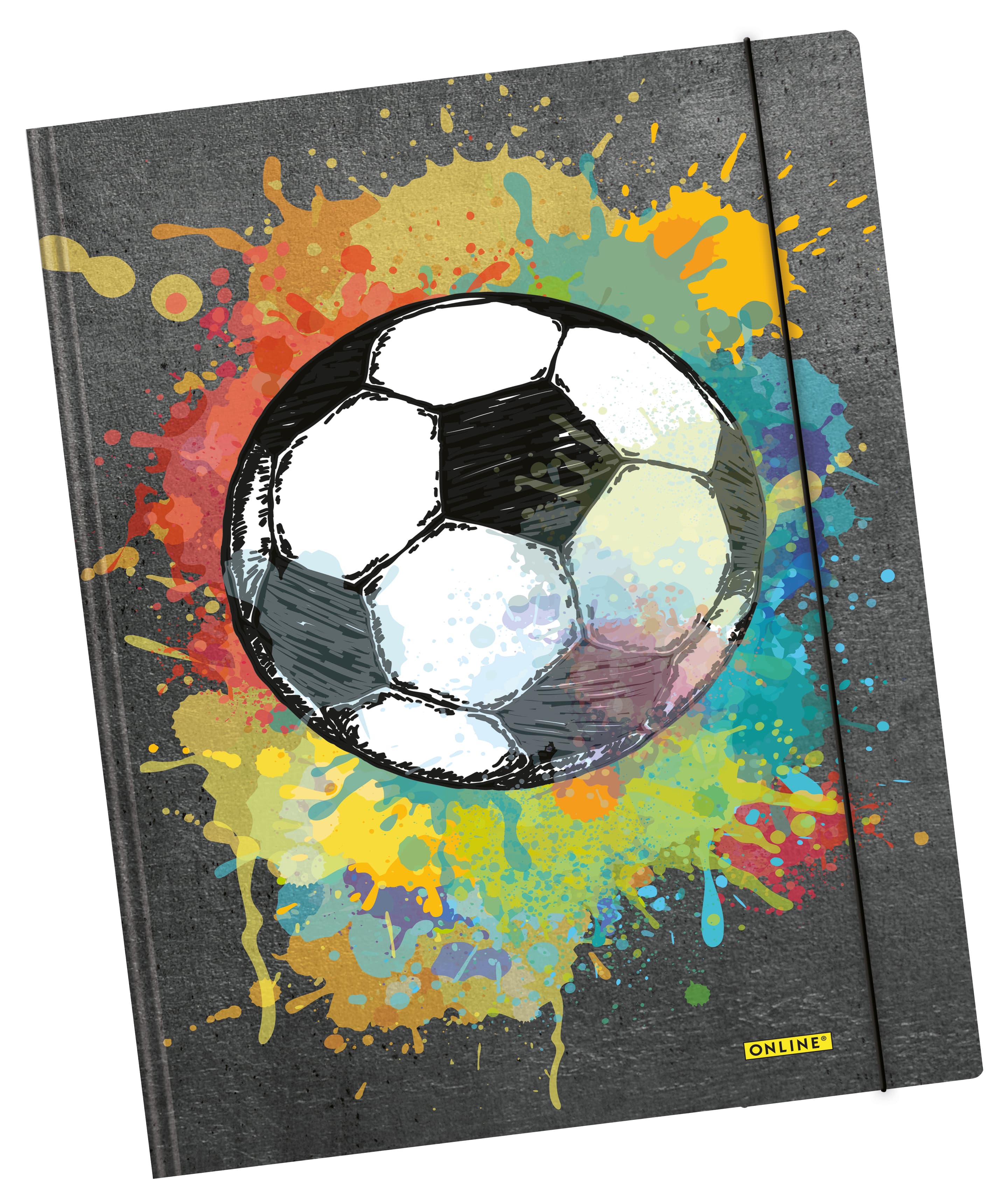 ONLINE Gummizugmappe A4 Soccer