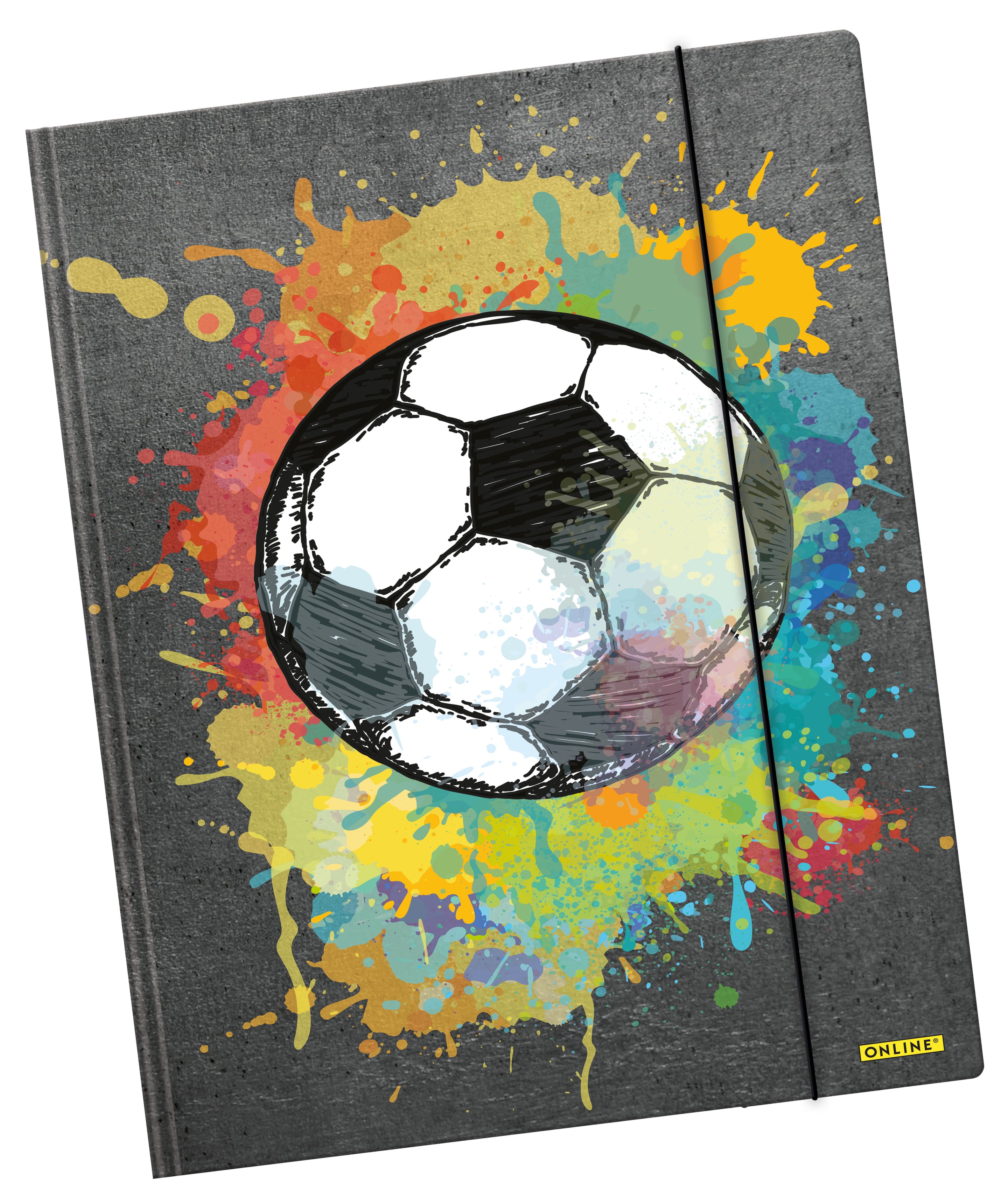 ONLINE Gummizugmappe A3 Soccer