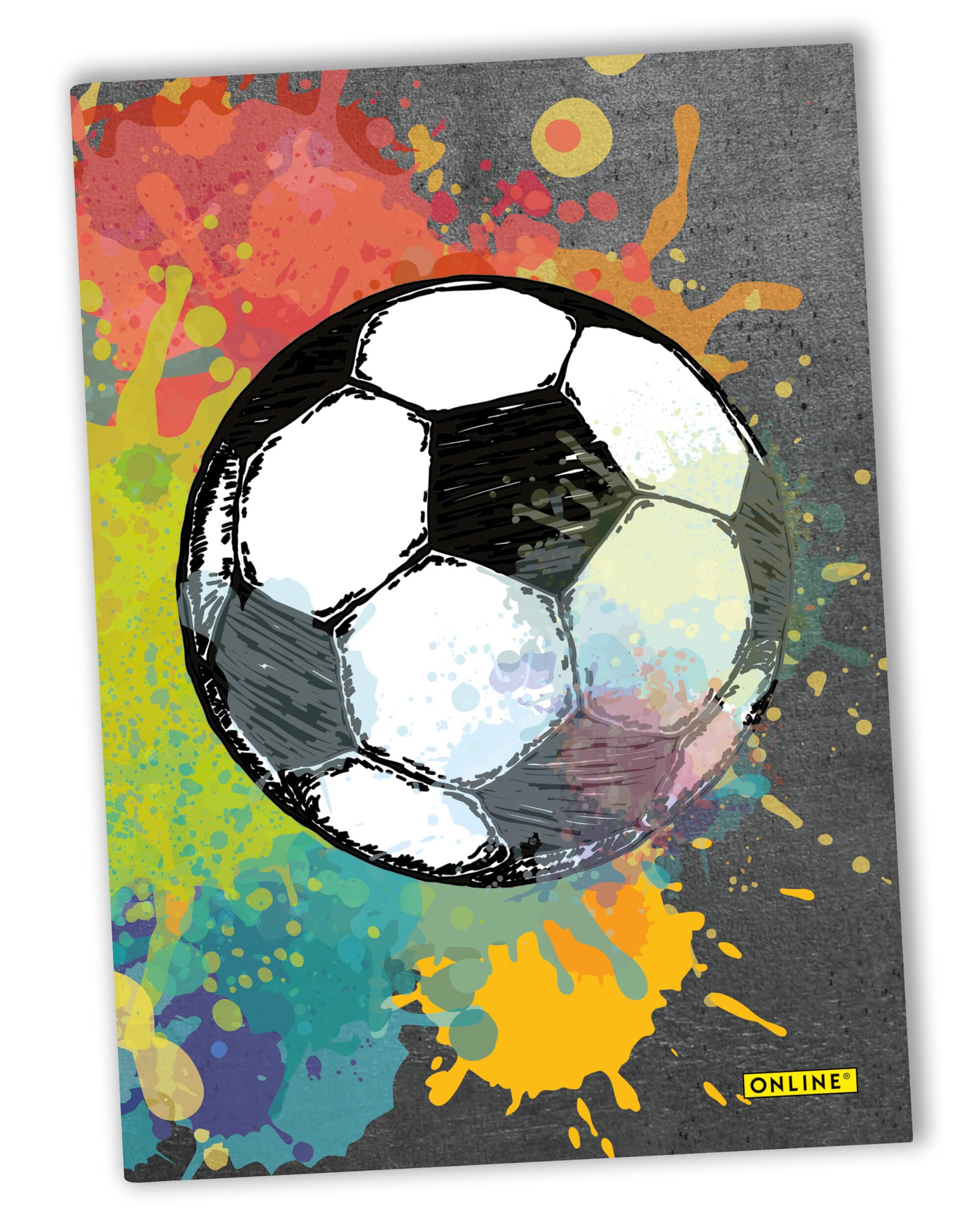 ONLINE Kladde DIN A5 Soccer