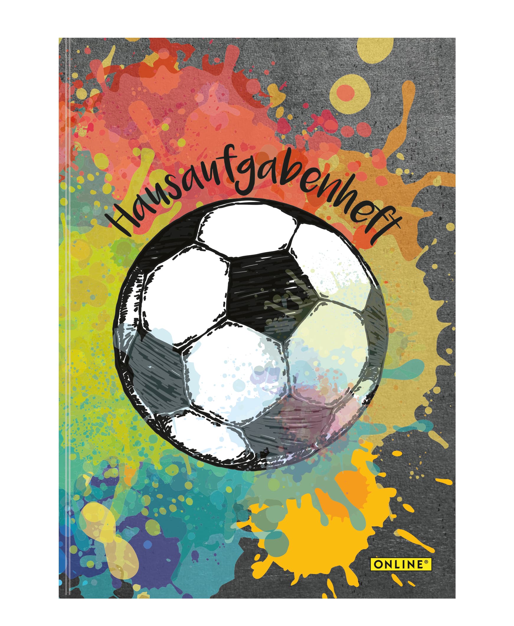 ONLINE Hausaufgabenheft A5 Soccer