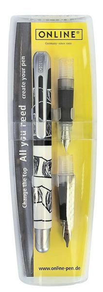 ONLINE Rollerball-Set mit Griffstück  All you need is Manga