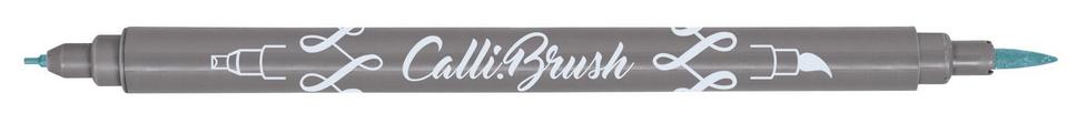 ONLINE Calligraphy Brush Pen metallic blue