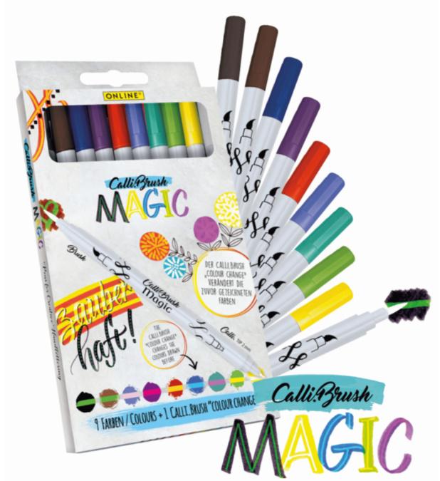 ONLINE Calli Brush MAGIC 9+1 Etui