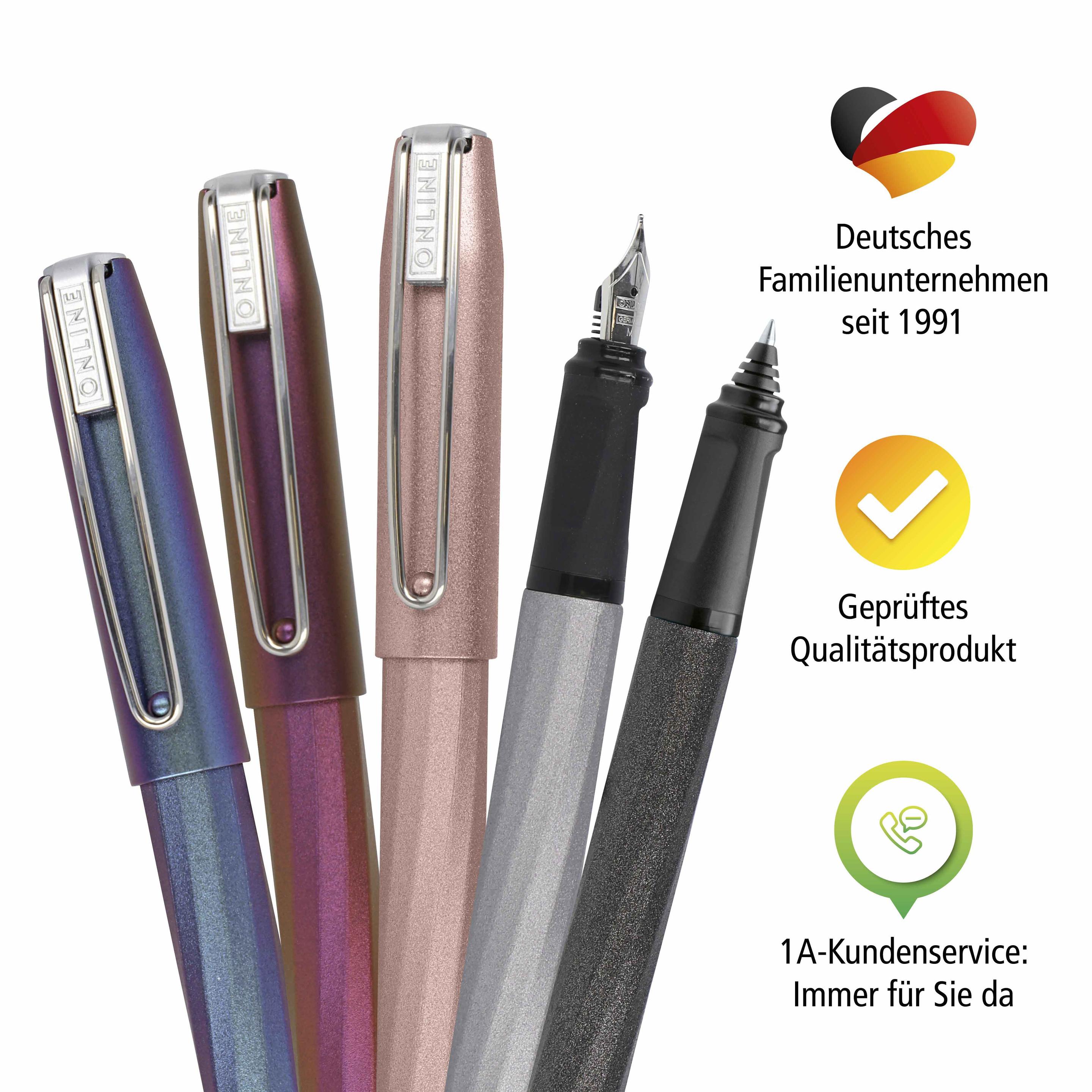 Produktbild ONLINE Füllhalter Slope Metallic Rose 4 von 7