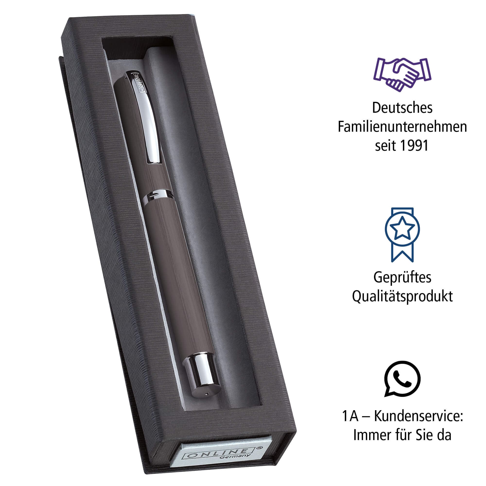 ONLINE Füllhalter Vision Classic Stone in Slimsy Box