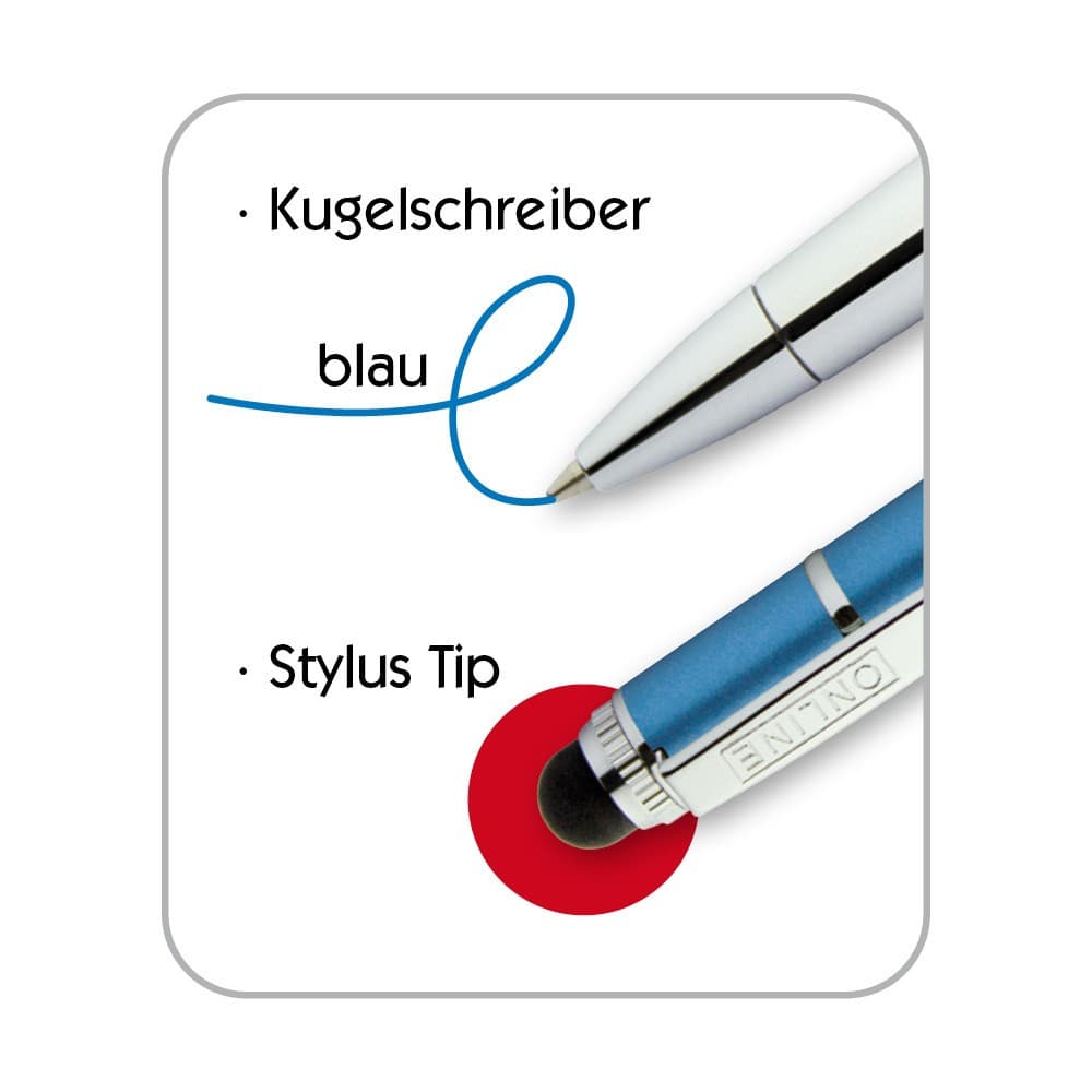 Produktbild ONLINE Kugelschreiber Piccolo Stylus Metallic 4 von 4