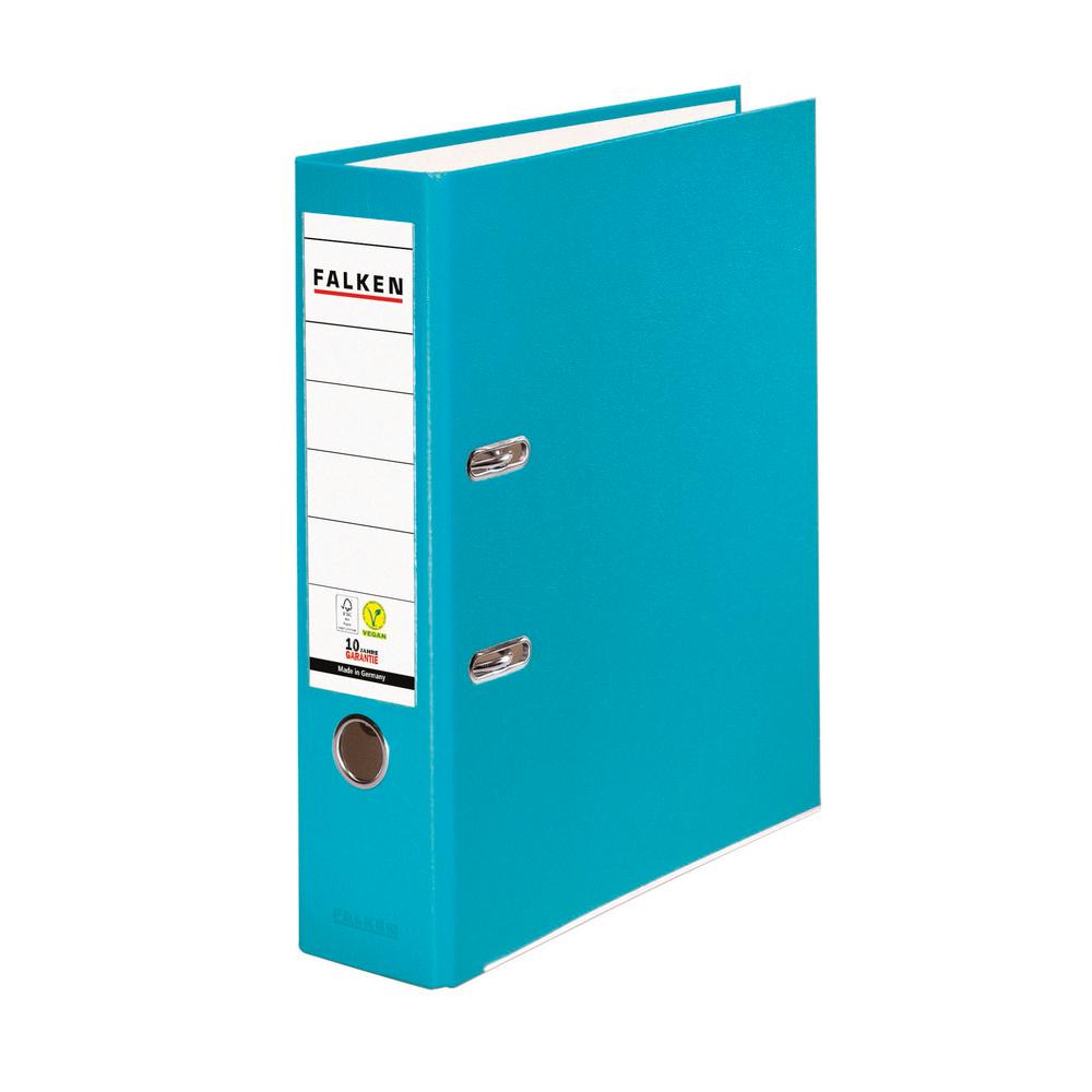 FALKEN Ordner PP A4 8cm türkis