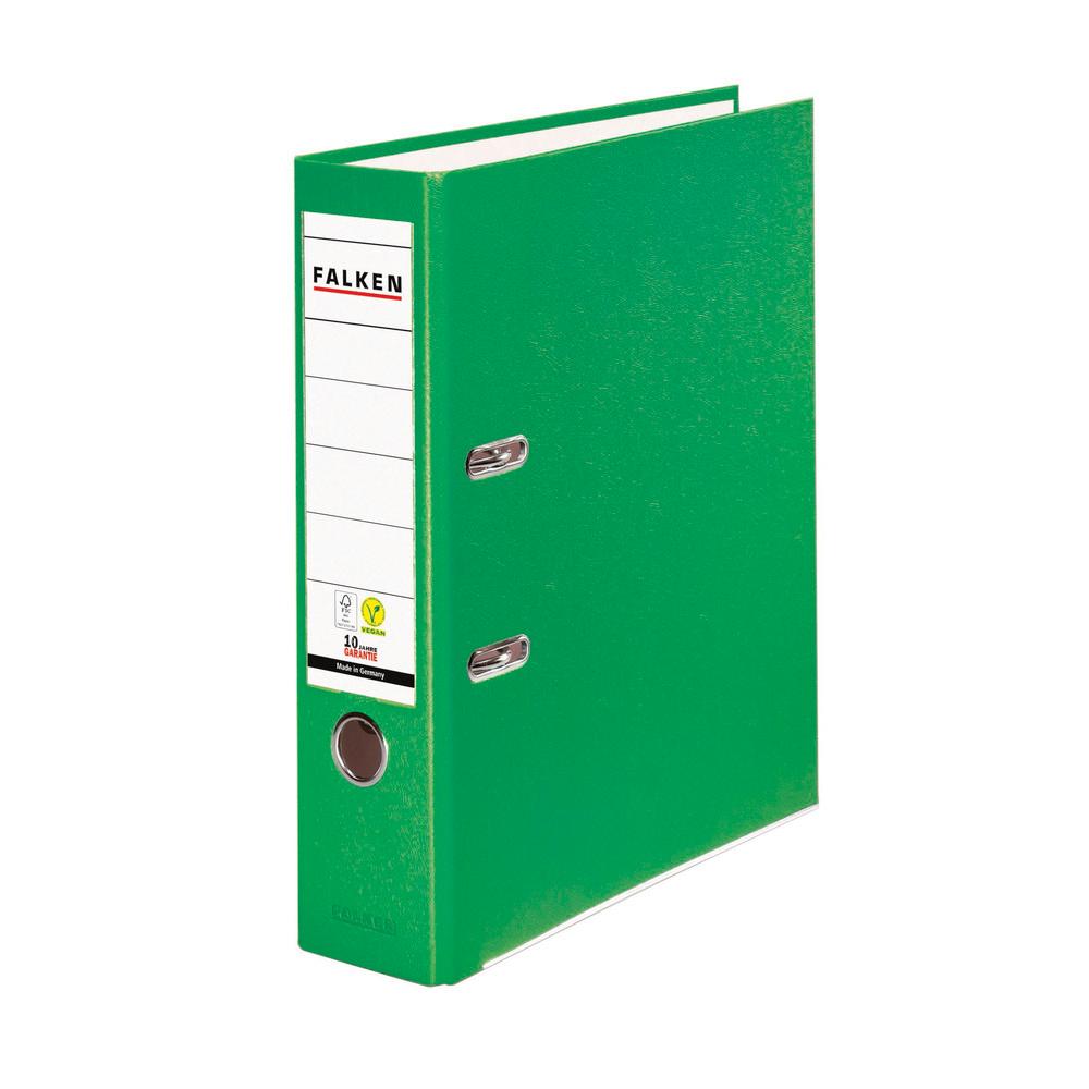 FALKEN Ordner PP A4 8cm hellgrün