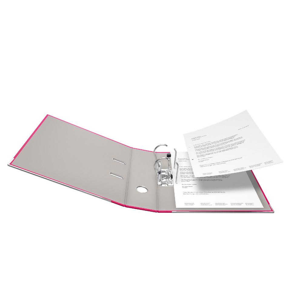 Produktbild FALKEN Ordner PP A4 8cm pink 3 von 4