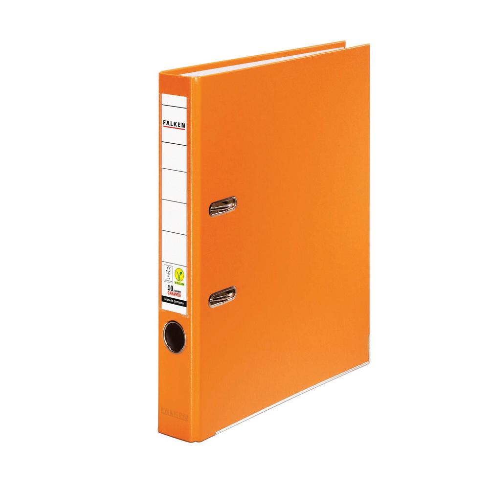 FALKEN Ordner PP A4 5cm orange