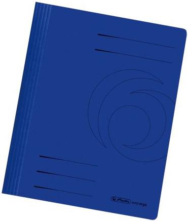 herlitz Pappschnellhefter A4 blau