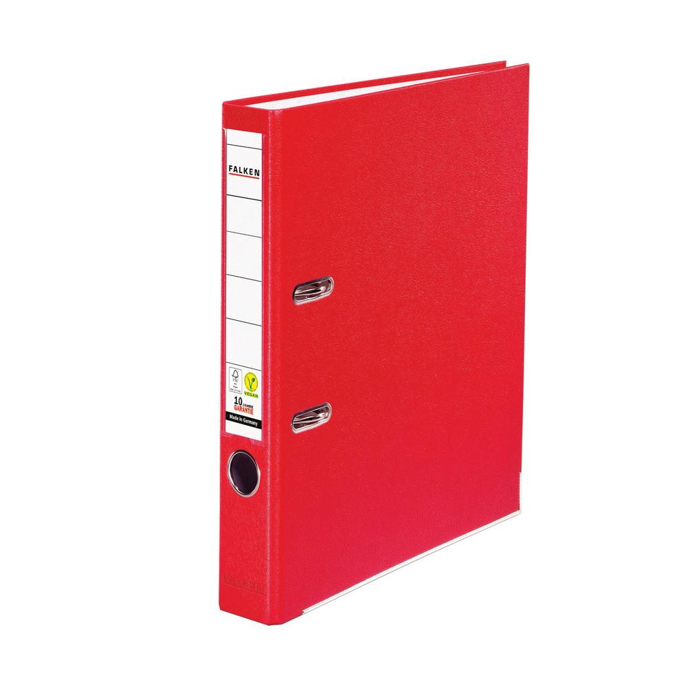 FALKEN Ordner PP A4 5cm rot