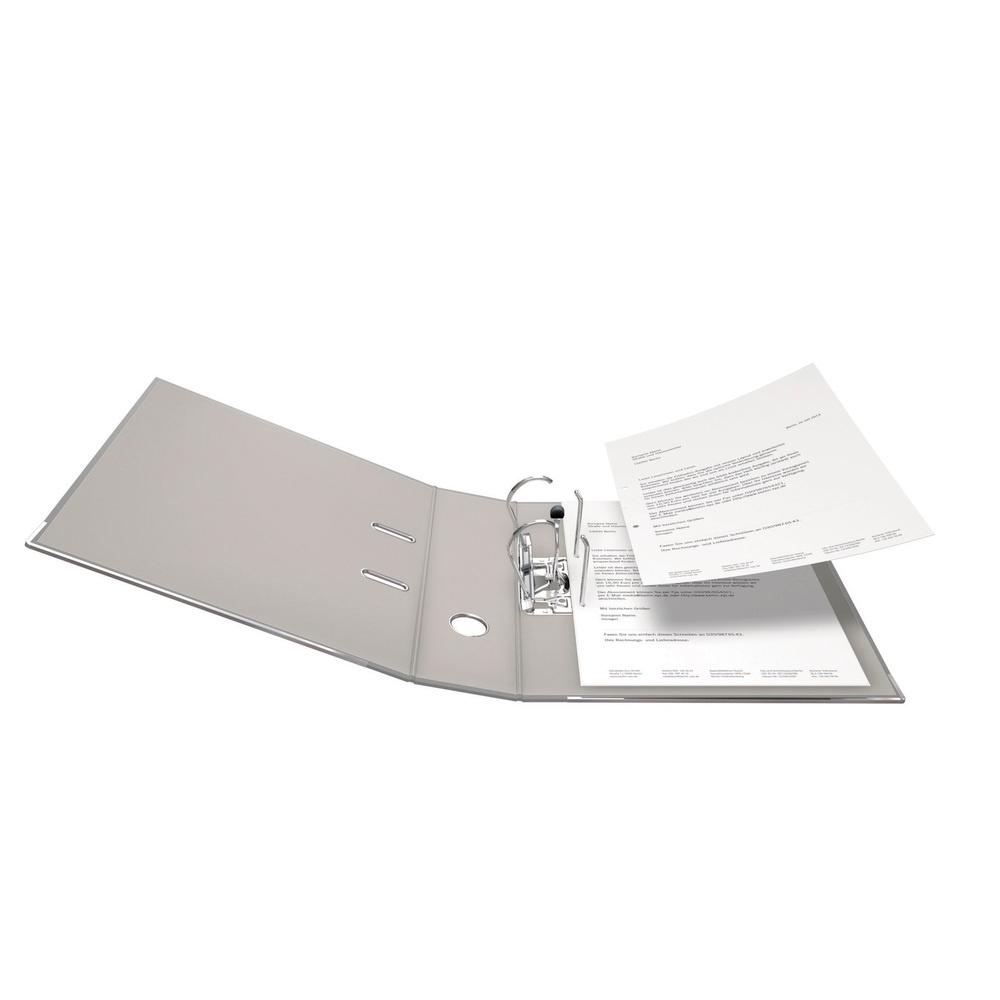 Produktbild FALKEN Ordner PP A4 8cm grau 2 von 4