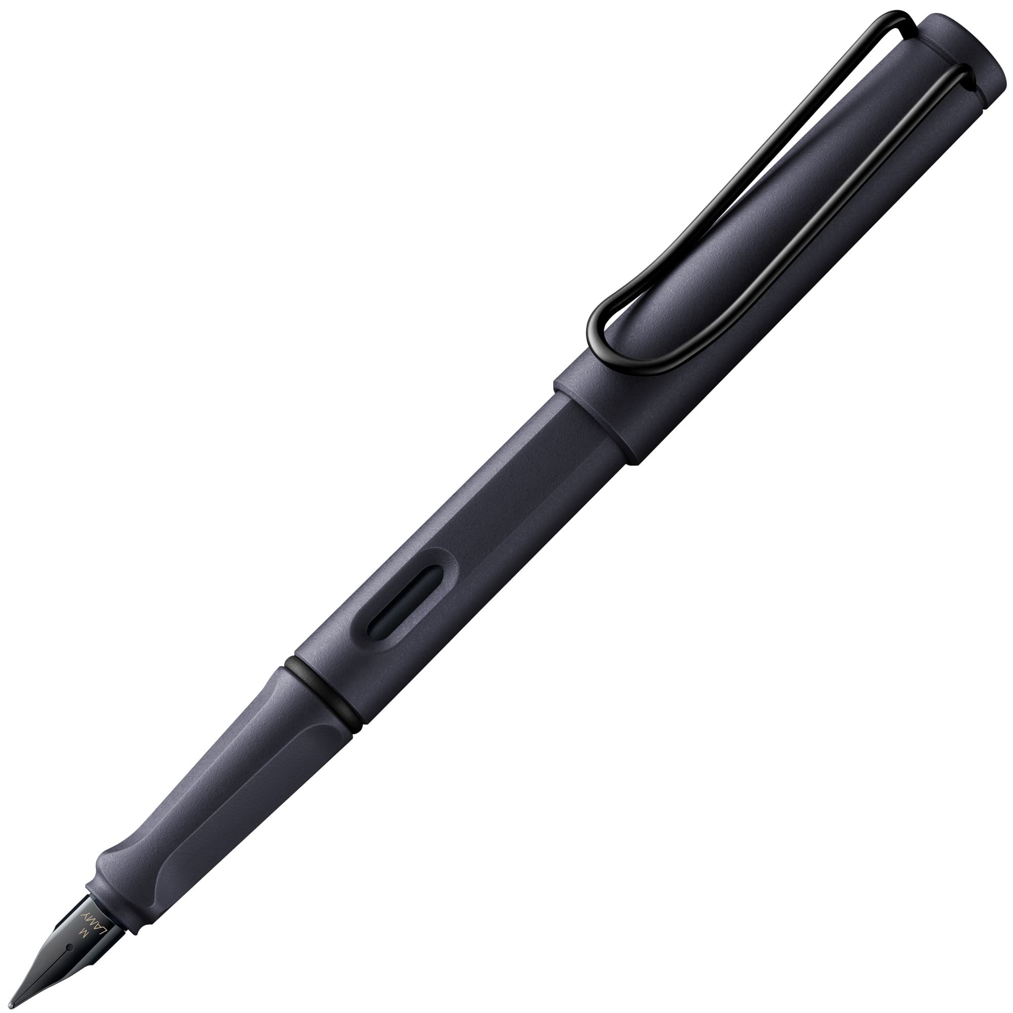 LAMY Füllhalter safari steel black Feder LH
