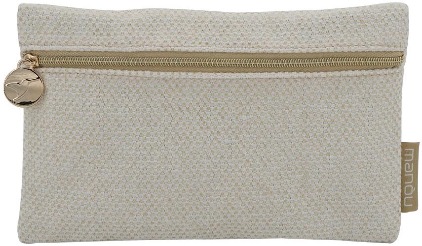 Schminktasche creme/gold