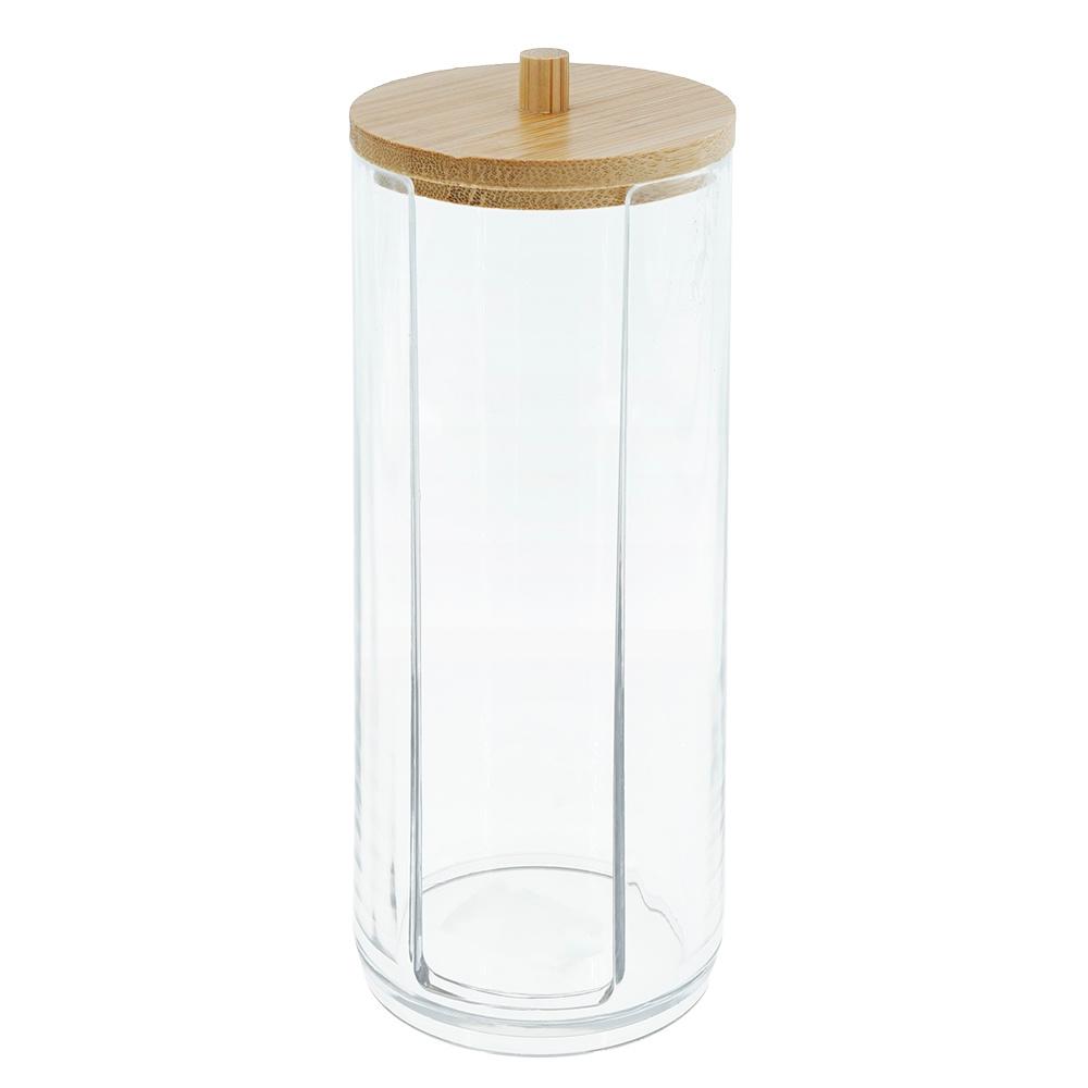 Wattepad Organizer mit Bambus
