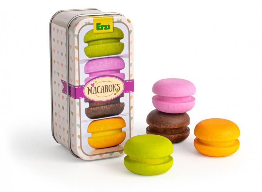 Erzi - Macarons in der Dose, Kinder-Kaufladen und Spielküchen Zubehör