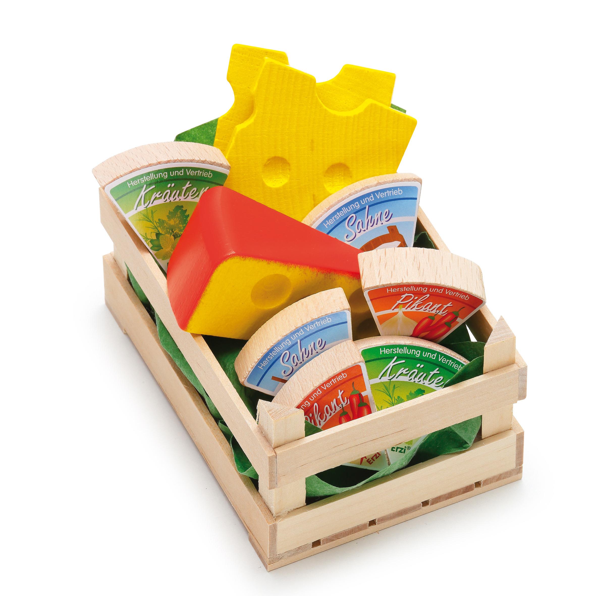 Erzi - Käse Sortiment aus Holz