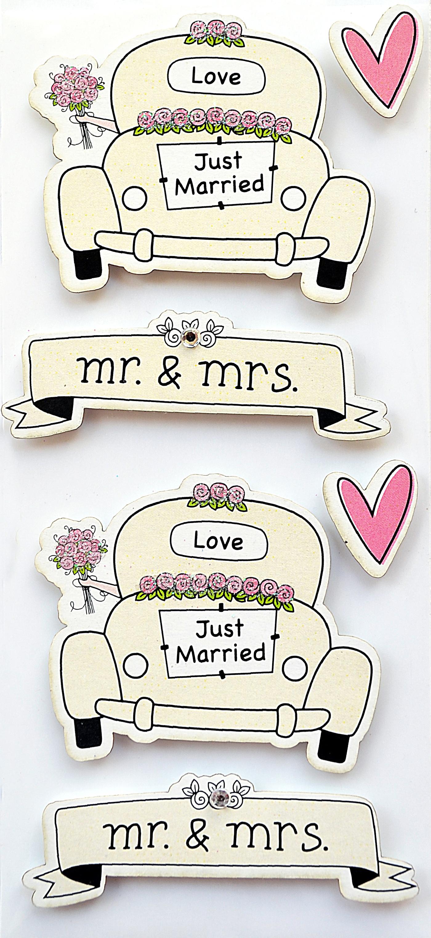RÖSSLER Sticker Just Married