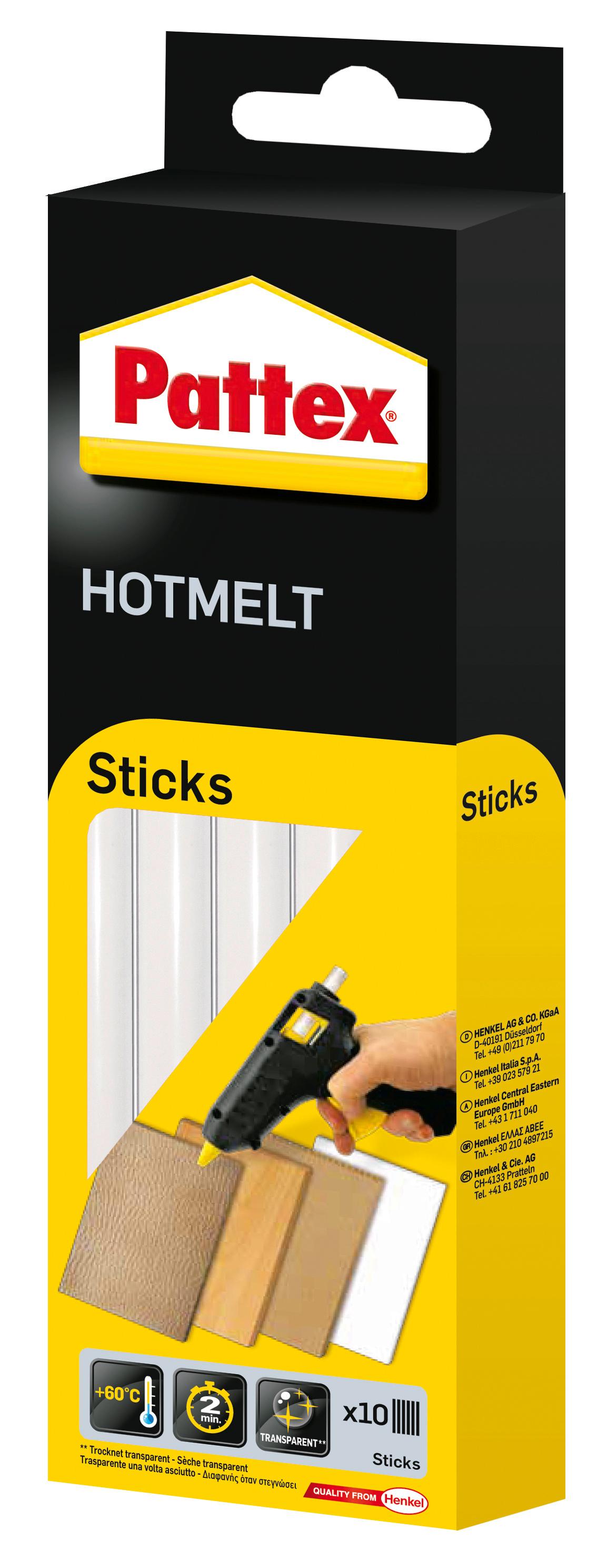 Pattex Hotmelt Sticks Heißklebesticks 200g