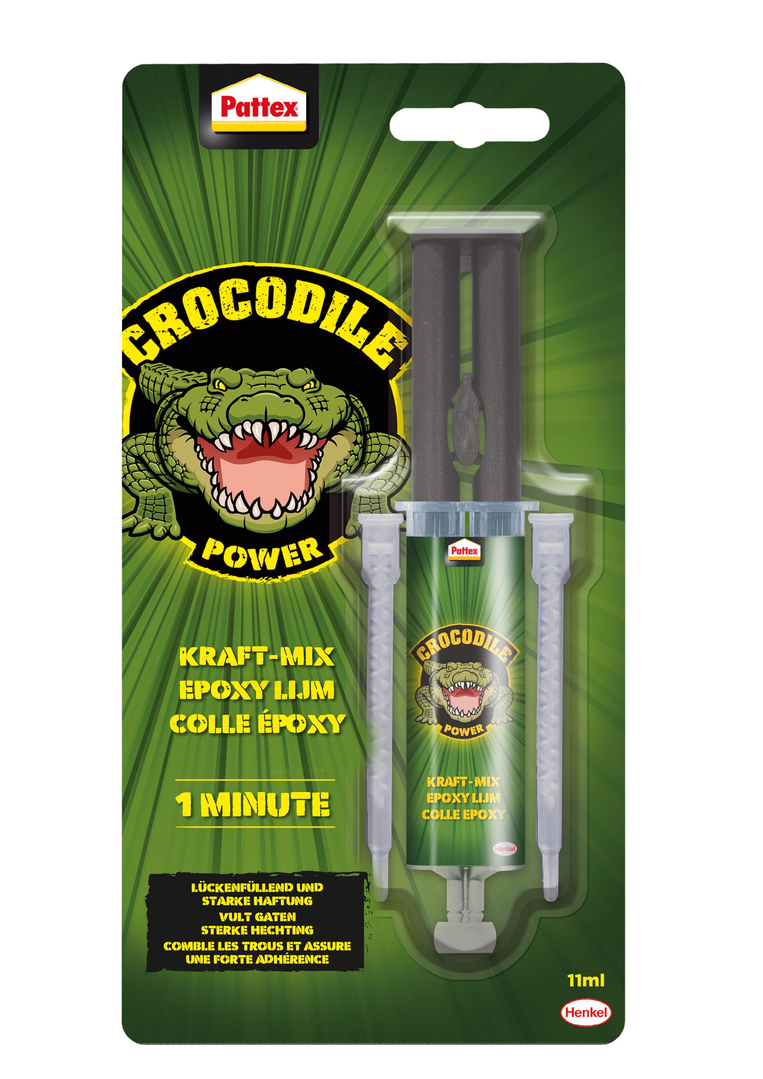 Pattex  Crocodile Power Kraft-Mix 1 Min Epoxidharz 11ml