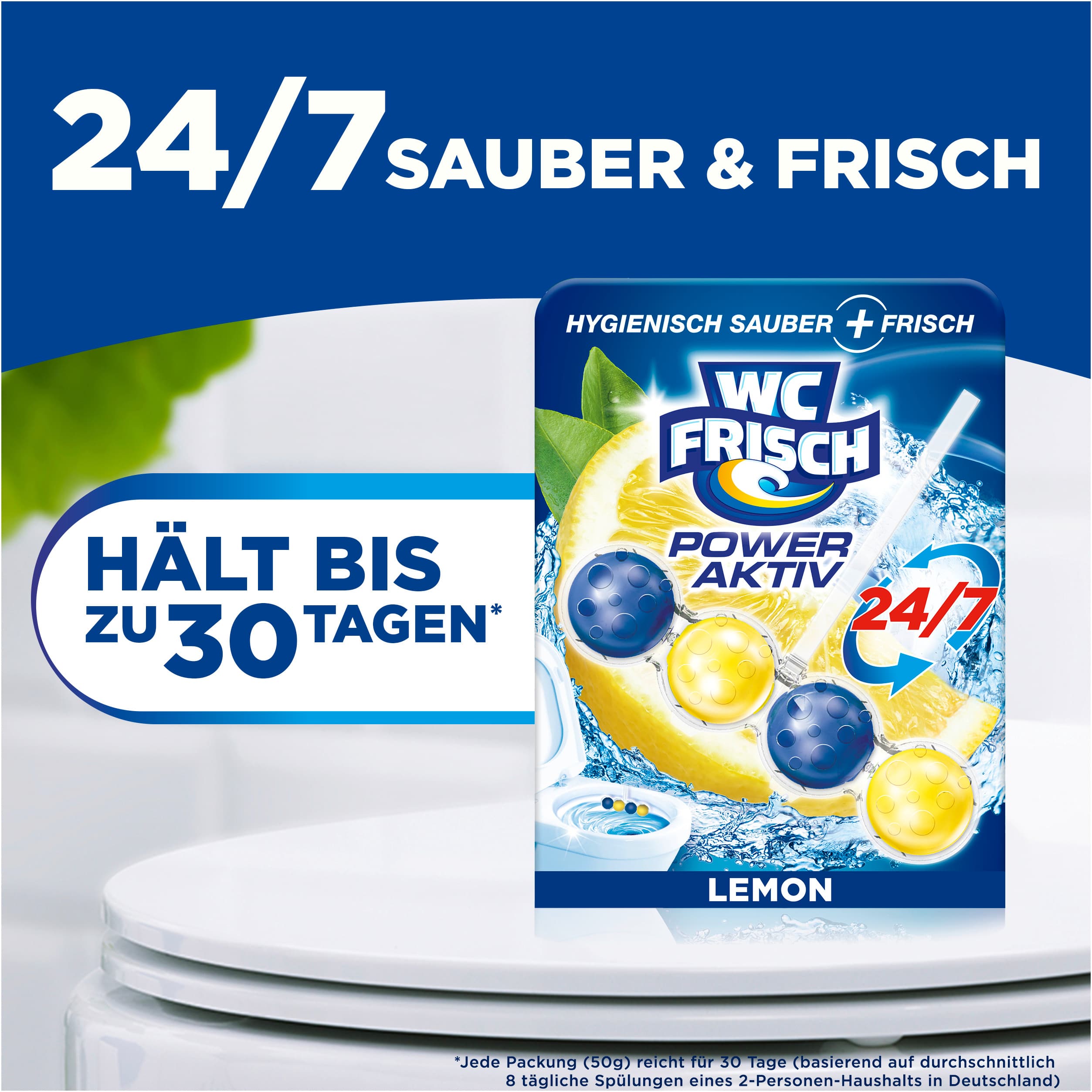 Produktbild WC FRISCH Kraft-Aktiv Lemon 7 von 13
