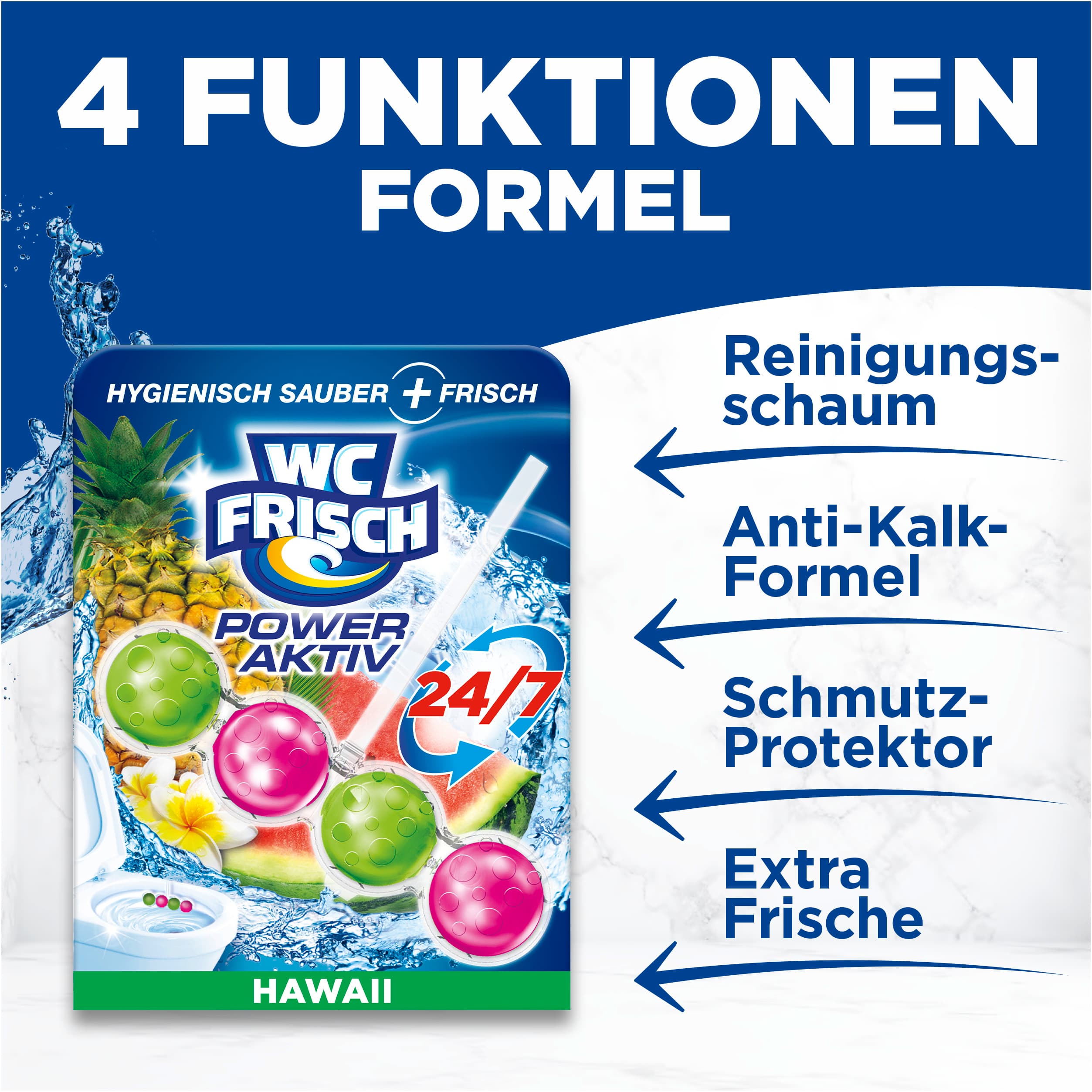 Produktbild WC FRISCH Kraft Aktiv Hawaii 3 von 9