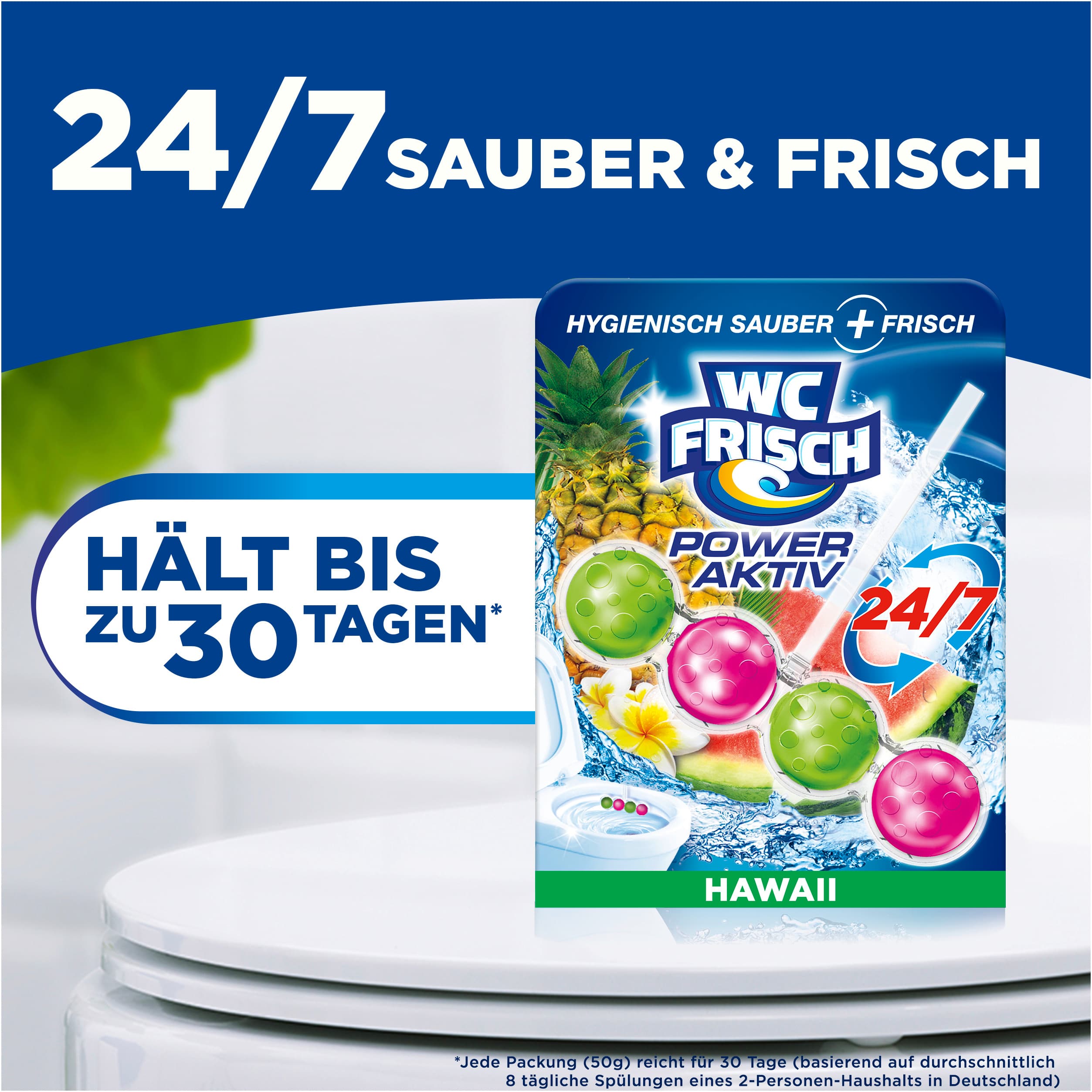 Produktbild WC FRISCH Kraft Aktiv Hawaii 8 von 9