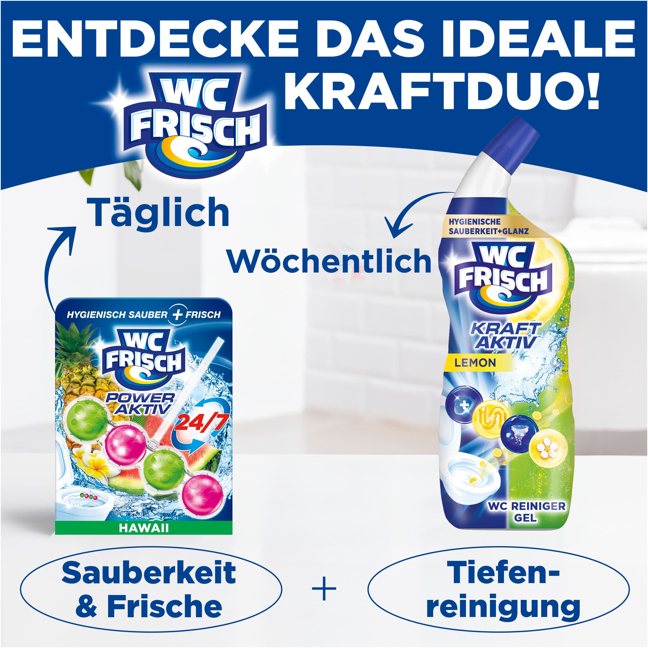Produktbild WC FRISCH Kraft Aktiv Hawaii 7 von 9