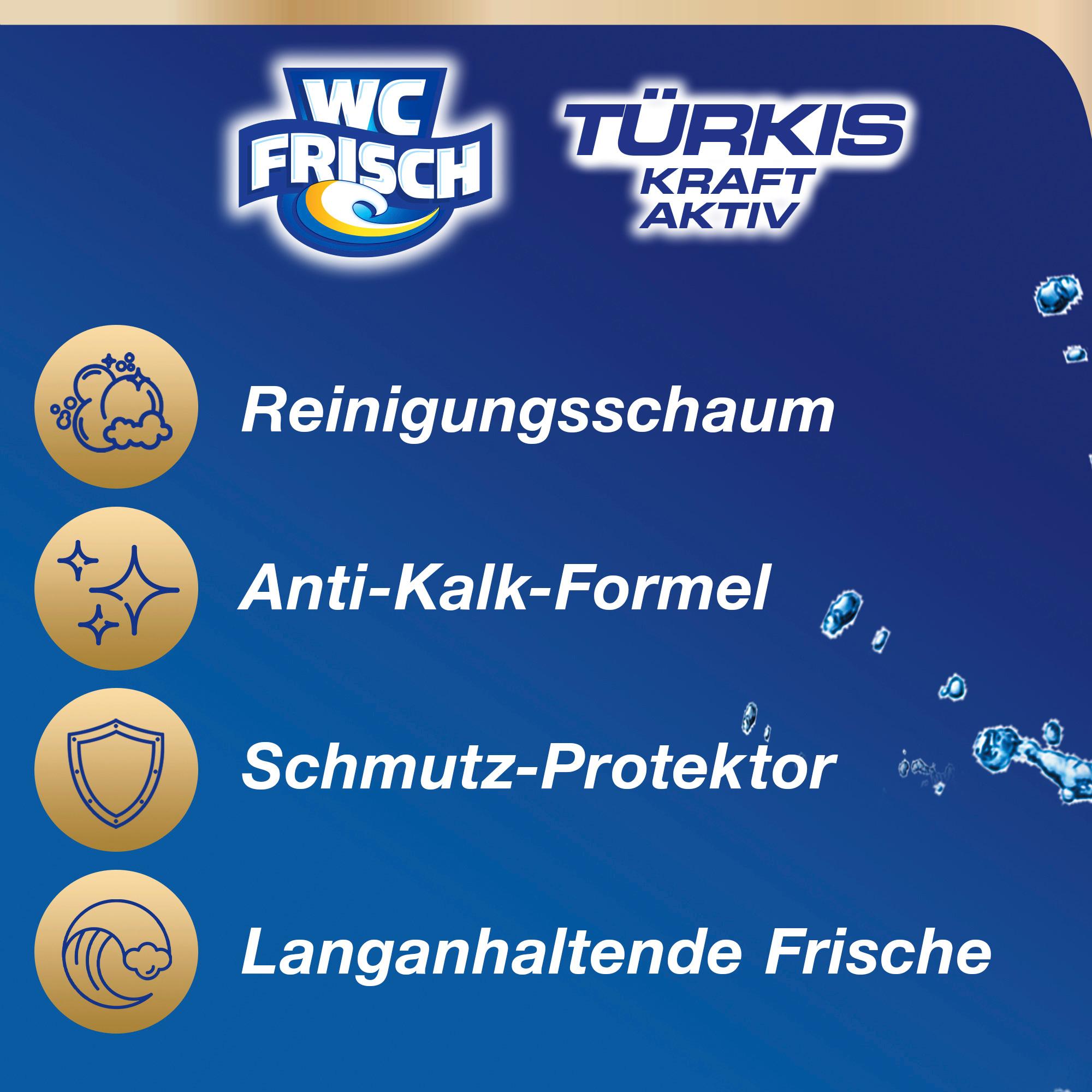 Produktbild WC FRISCH Kraft Aktiv Türkisspüler Meeresfrische 5 von 7