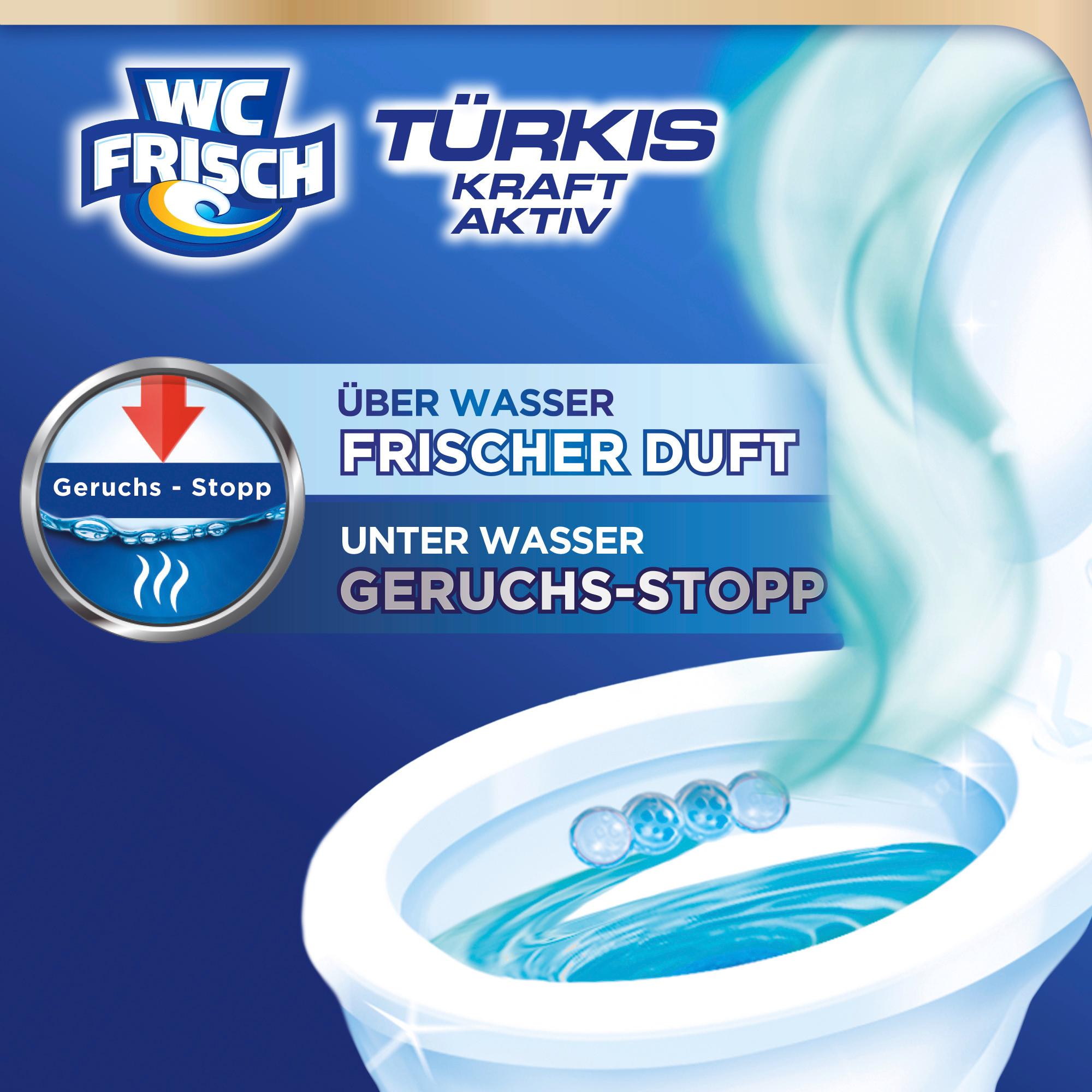 Produktbild WC FRISCH Kraft Aktiv Türkisspüler Meeresfrische 3 von 7