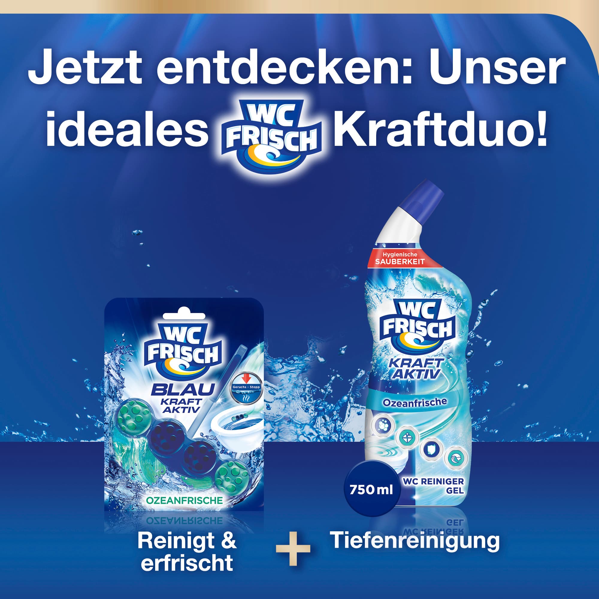 Produktbild WC FRISCH Kraft Aktiv Ozeanfrische 5 von 6