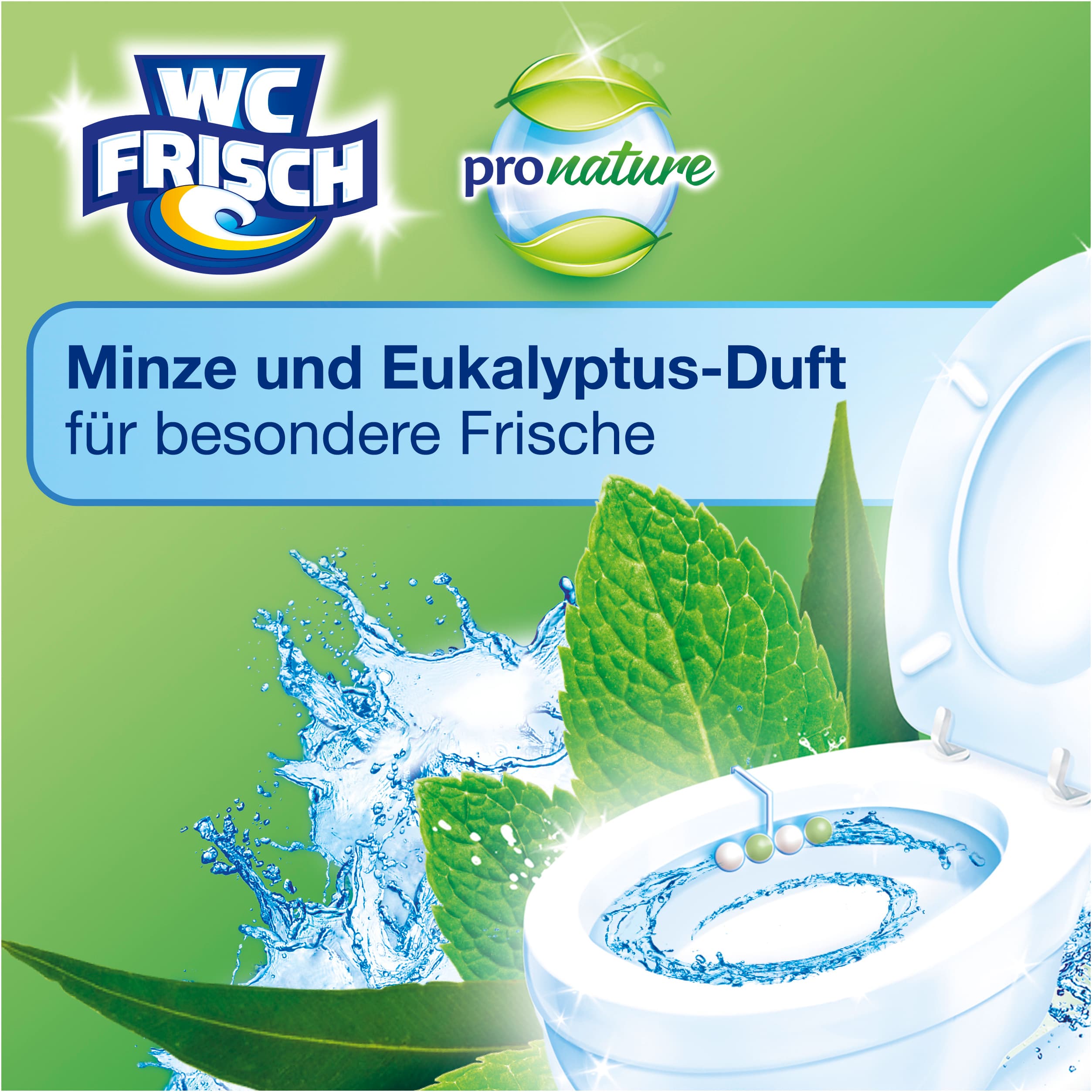 Produktbild WC FRISCH Kraft-Aktiv Minze Eukalyptus 4 von 7