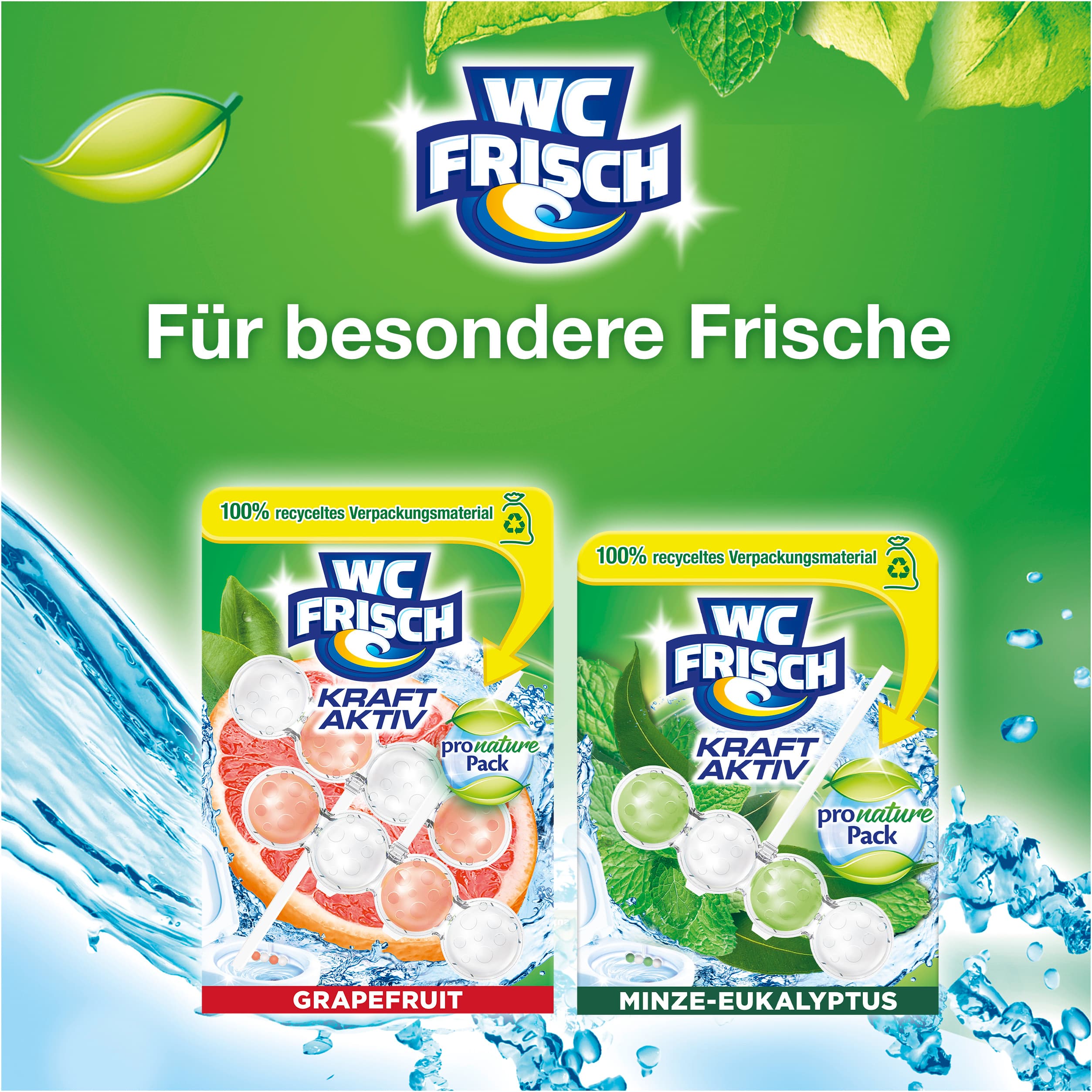 Produktbild WC FRISCH Kraft-Aktiv Minze Eukalyptus 7 von 7