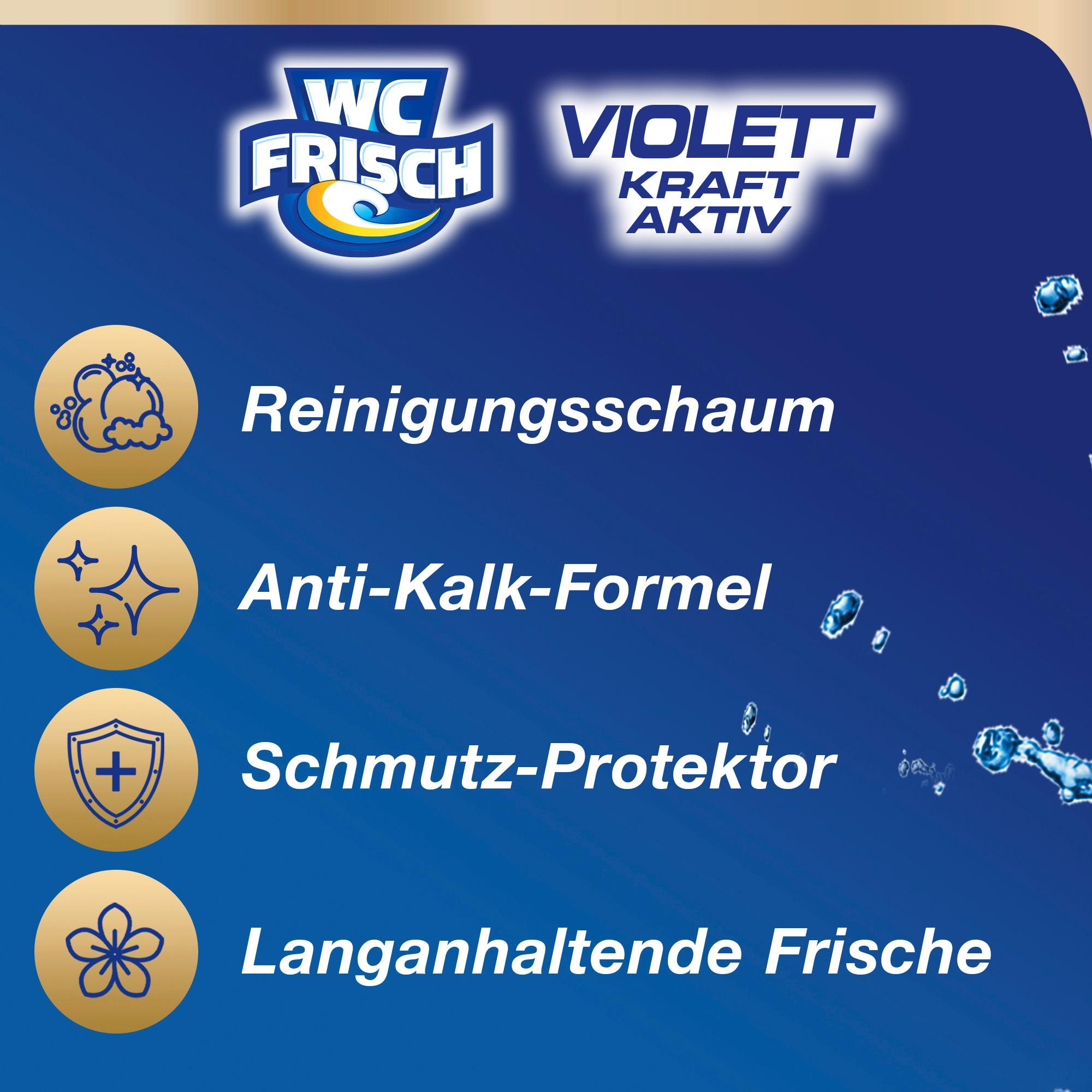 Produktbild WC FRISCH Kraft Aktiv Violettspüler Magnolie 5 von 6