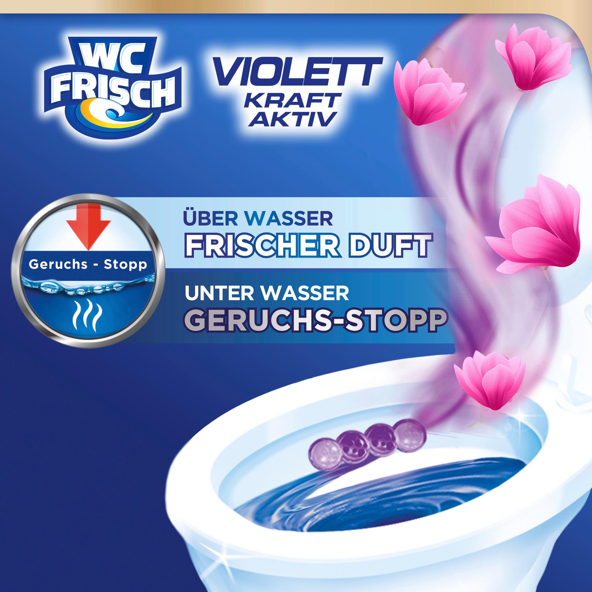 Produktbild WC FRISCH Kraft Aktiv Violettspüler Magnolie 4 von 6