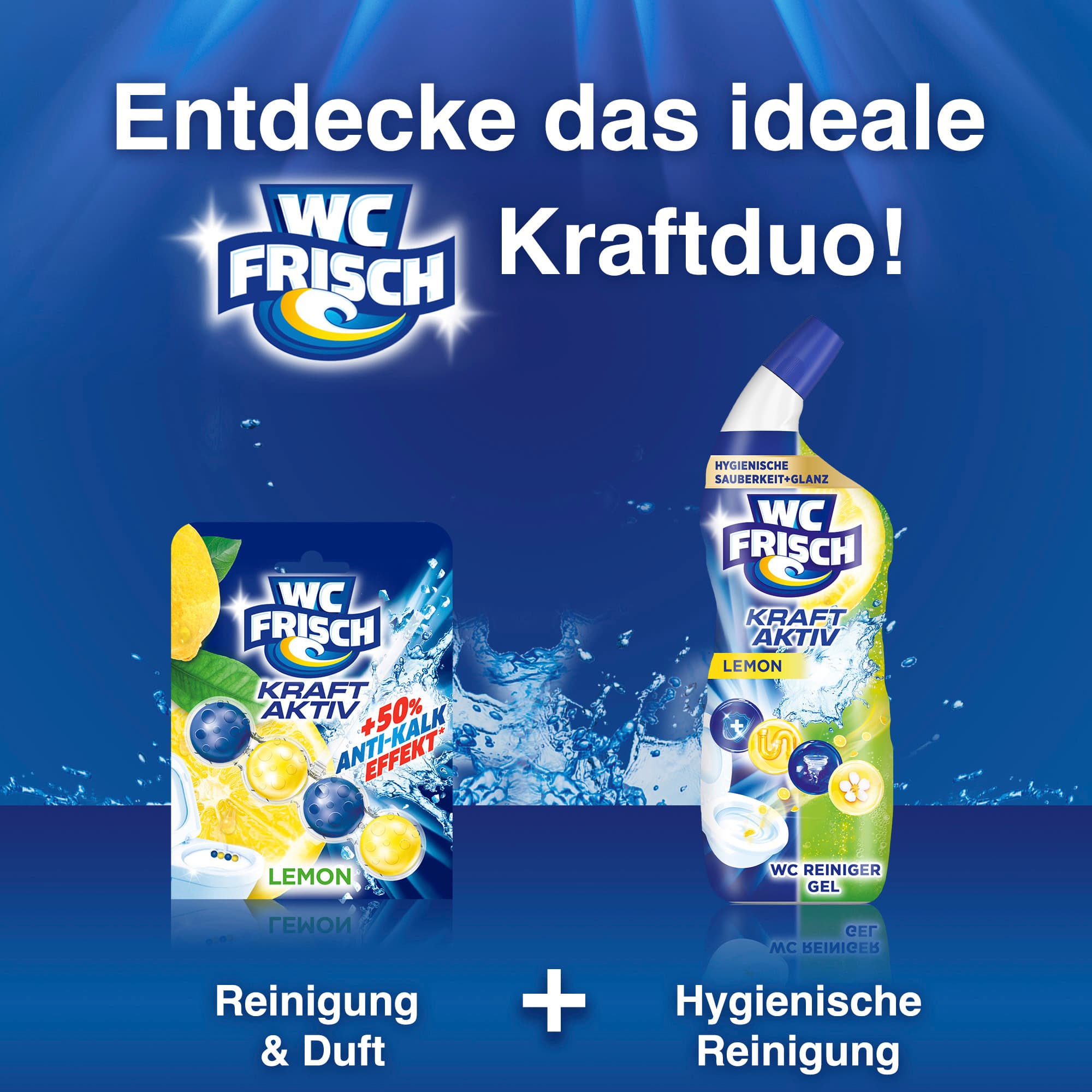 Produktbild WC FRISCH Kraft Aktiv WC Reiniger Gel Lemon 750 ml 5 von 8