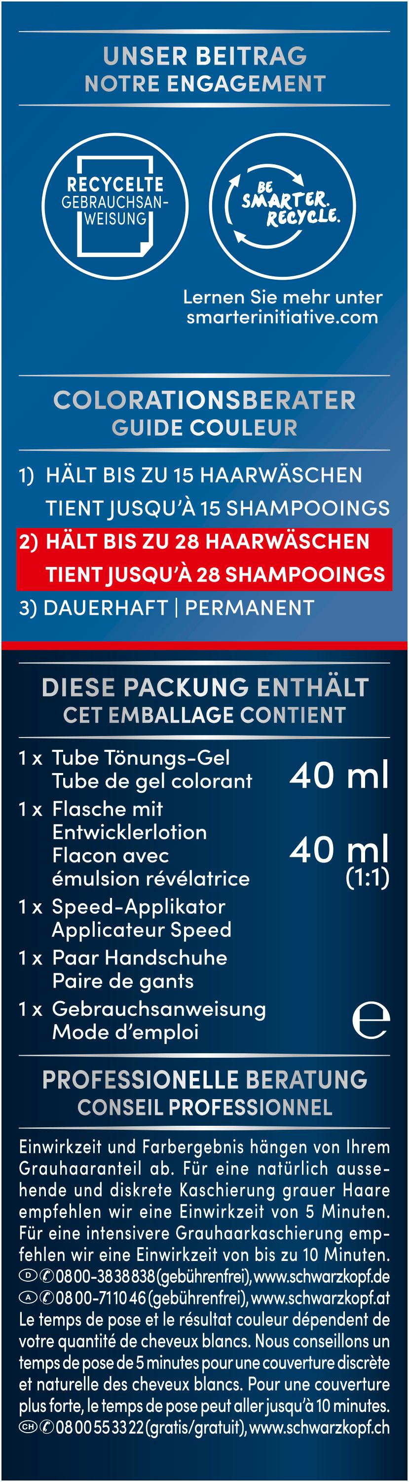Produktbild Schwarzkopf MEN PERFECT Anti-Grau Tönungs-Gel 4 von 6