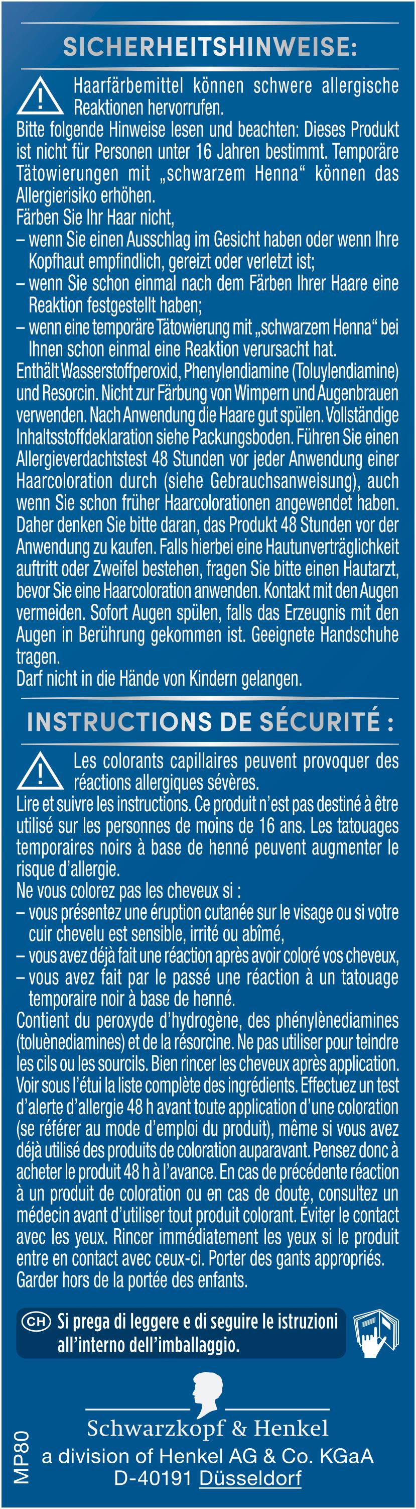 Produktbild Schwarzkopf MEN PERFECT Anti-Grau Tönungs-Gel 5 von 6