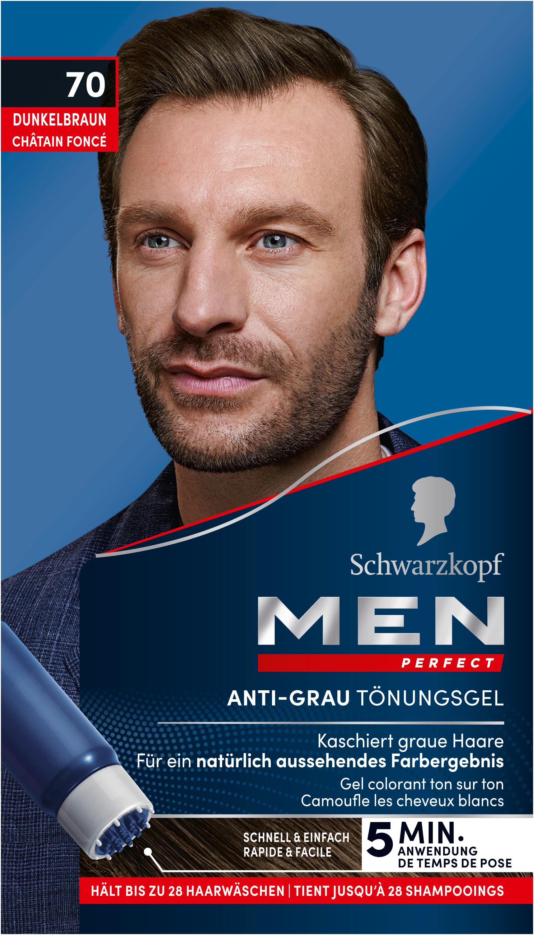 Schwarzkopf MEN PERFECT Anti-Grau Tönungs-Gel