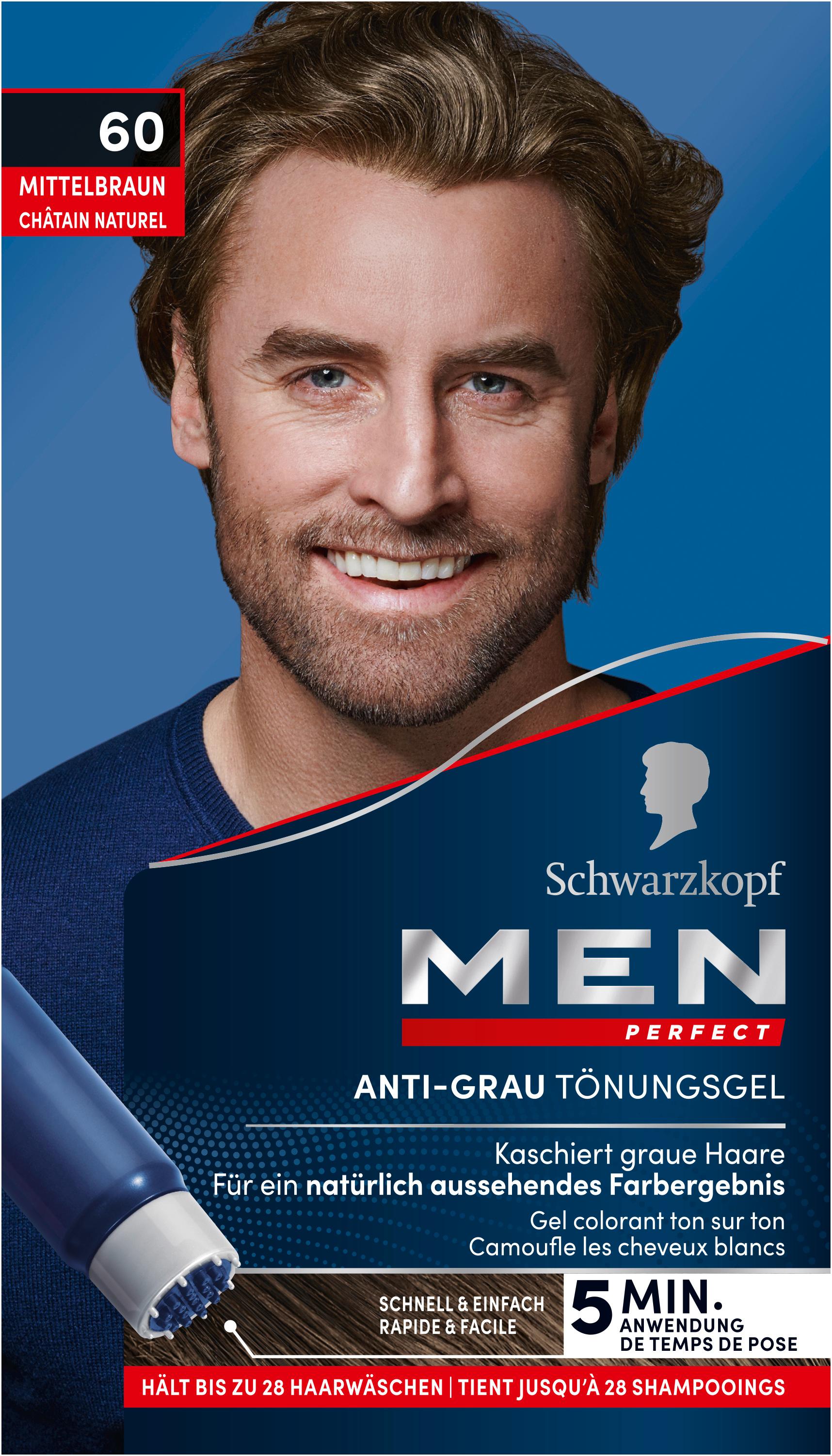 Schwarzkopf MEN PERFECT Anti-Grau Tönungs-Gel