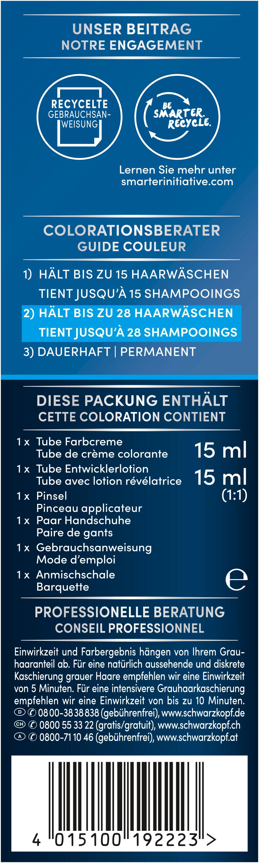Produktbild Schwarzkopf Men Perfect Bart-Coloration Stufe 2 4 von 6