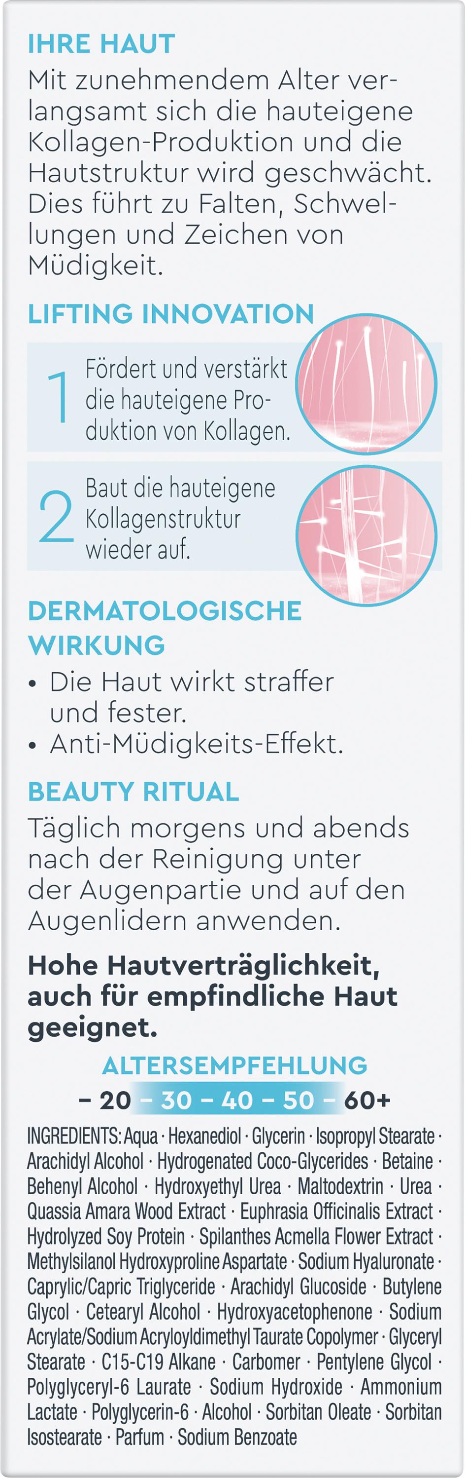 Produktbild DIADERMINE Lift+ Augenpflege Hydra-Lifting Anti-Age Augencreme 15 ml 2 von 7