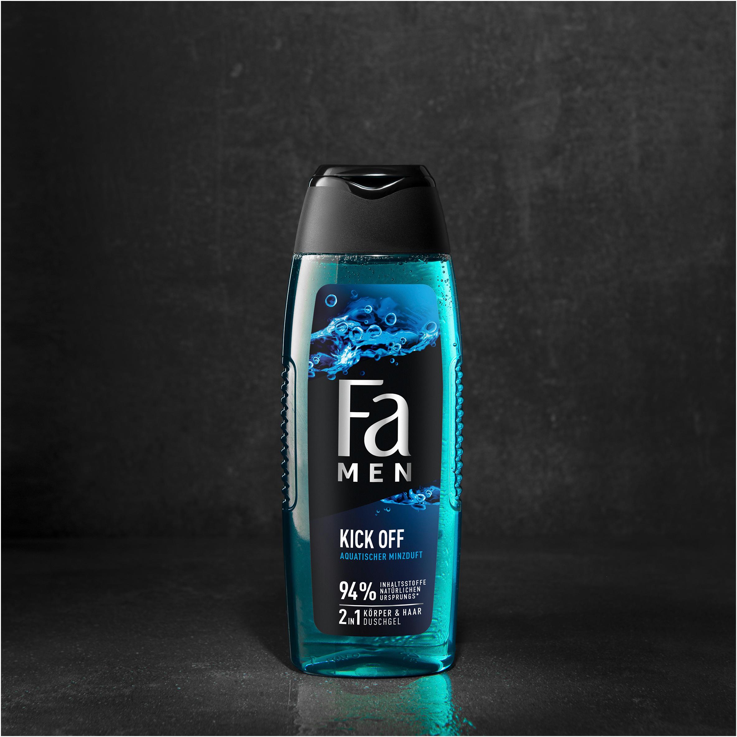 Produktbild FA Men 2in1 Körper&Haar Duschgel Kick Off 250ml 6 von 7